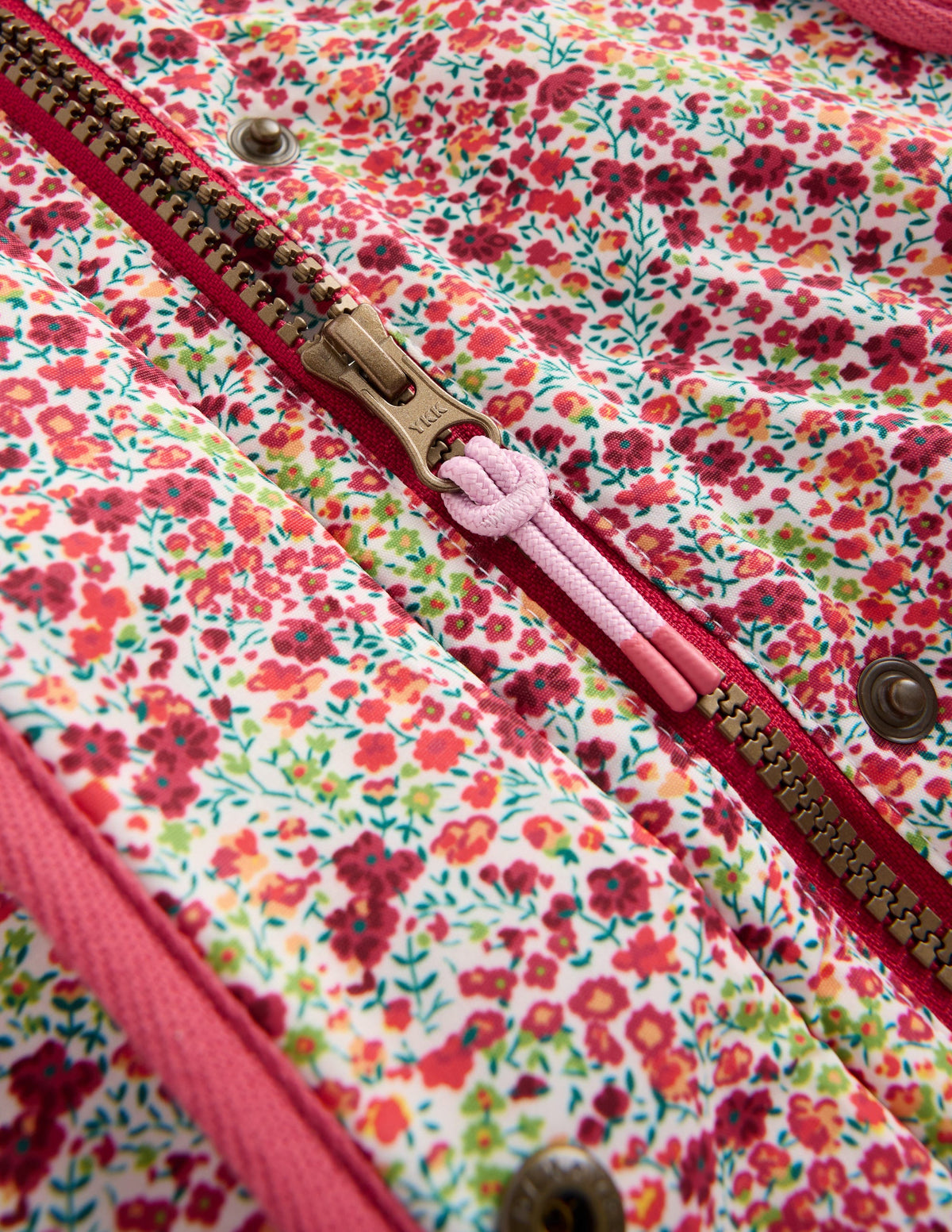 Joni Quilted Parka Coat-Floral-4