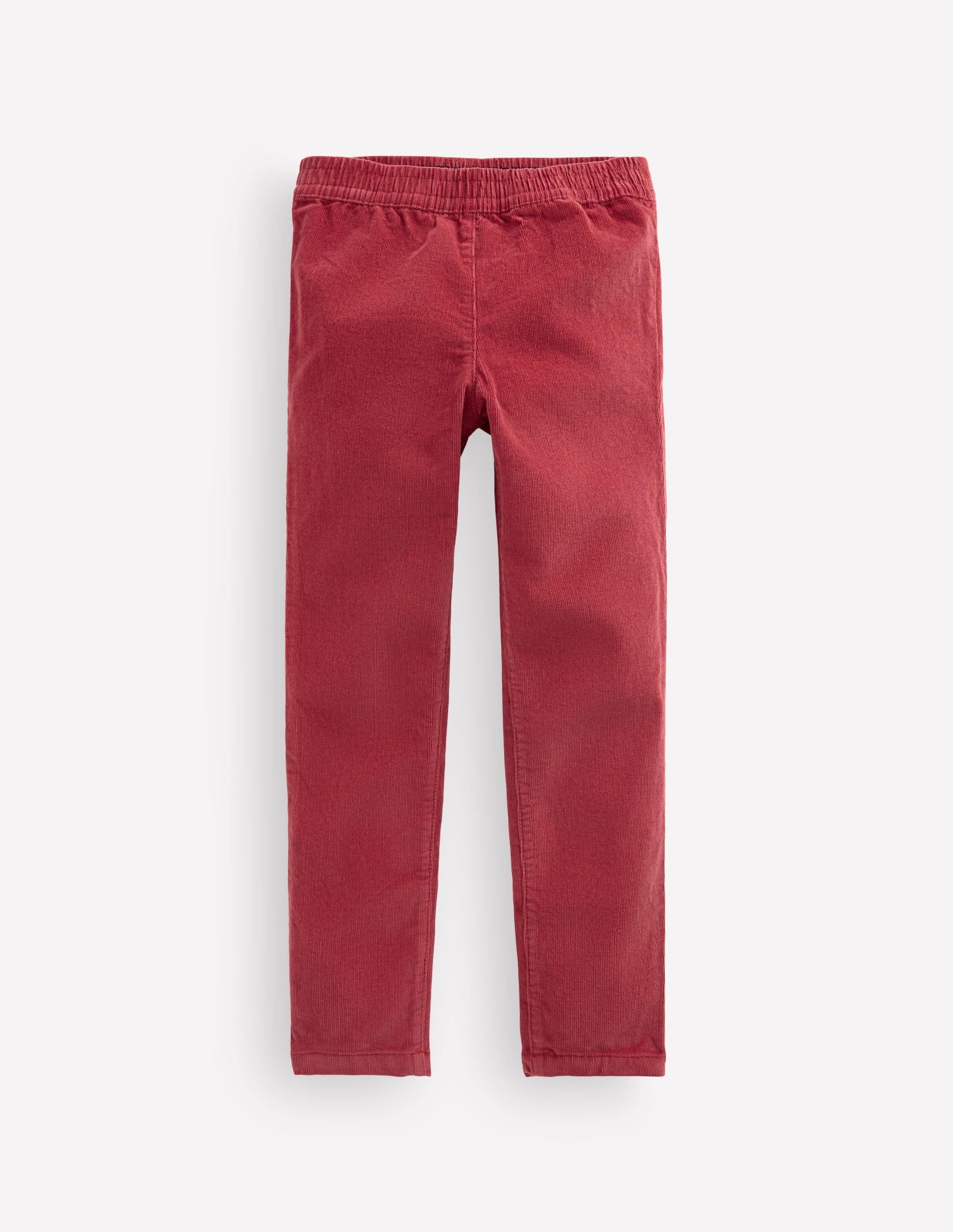 Cord Leggings-Pomegranate red - Image 1