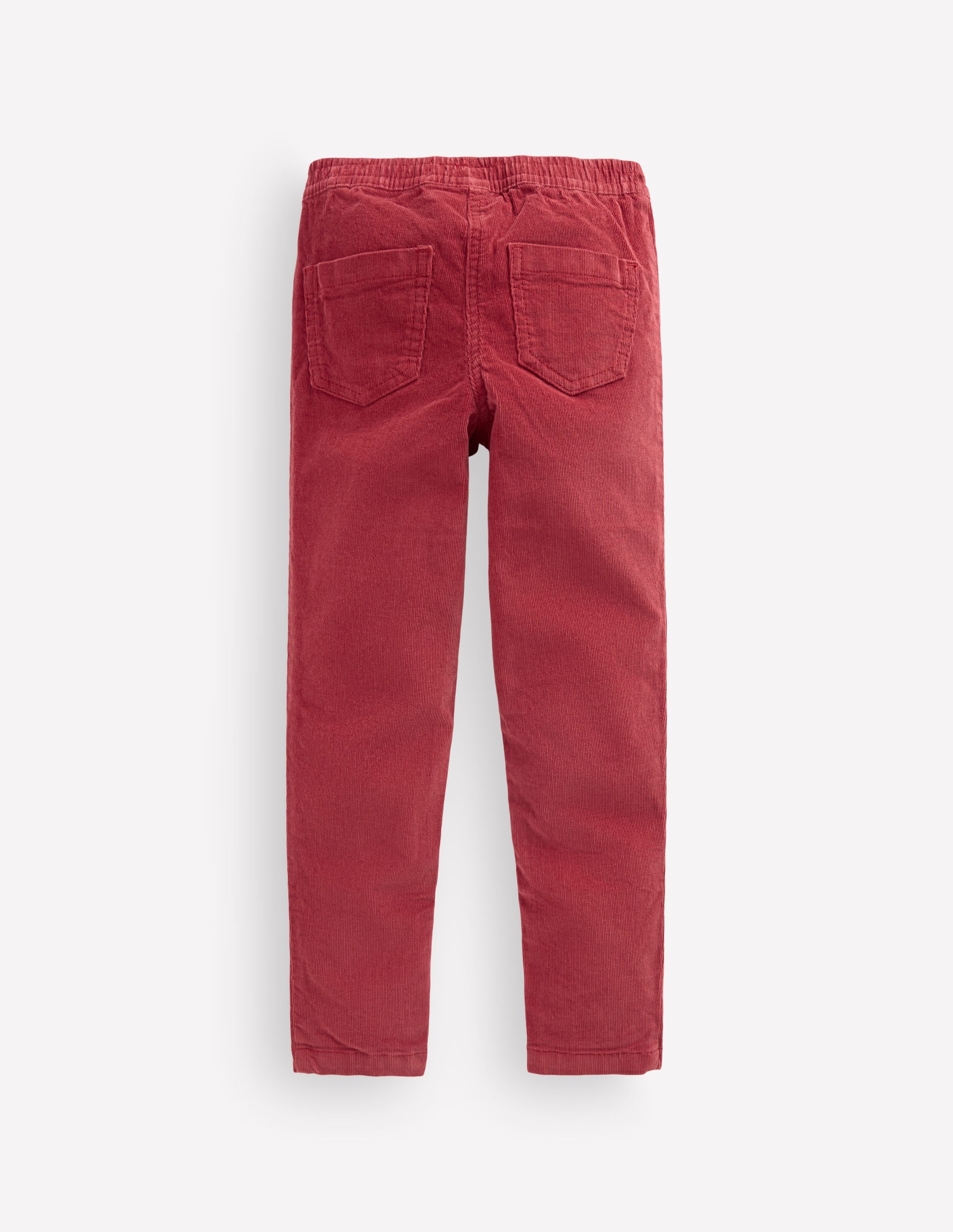 Cord Leggings-Pomegranate red - Image 2