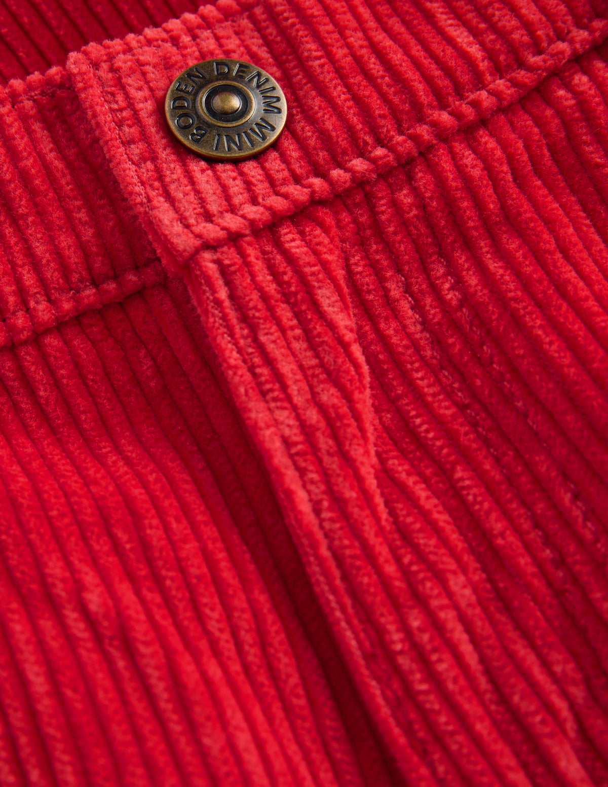 Wide Leg Jeans-Gemstone Red-3