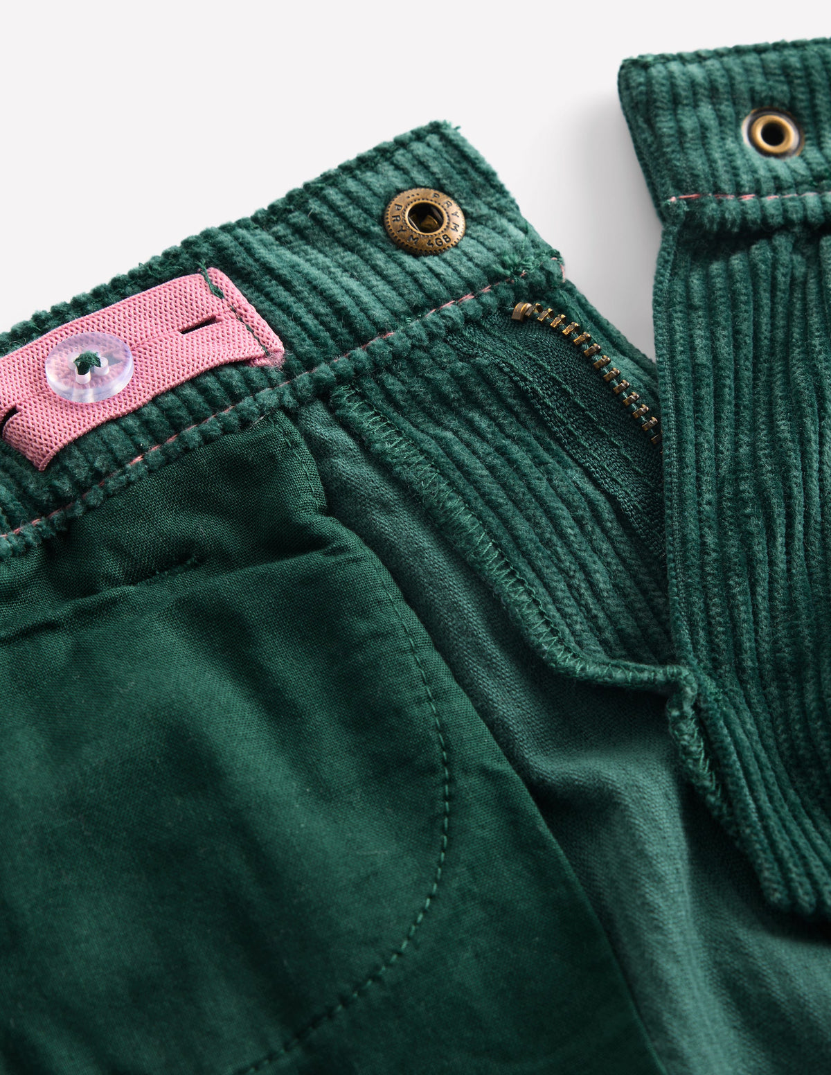 Wide Leg Jean-Malachite Green Cord - Image 6