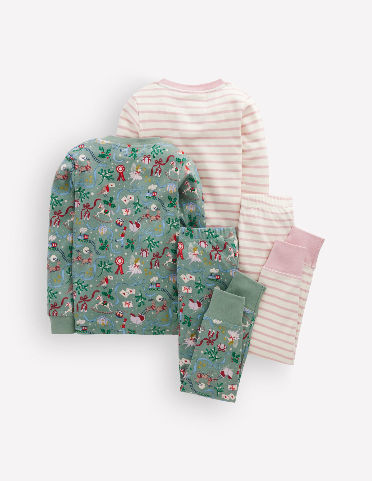 Twin Pack Snug Pyjamas-Polar Post-2