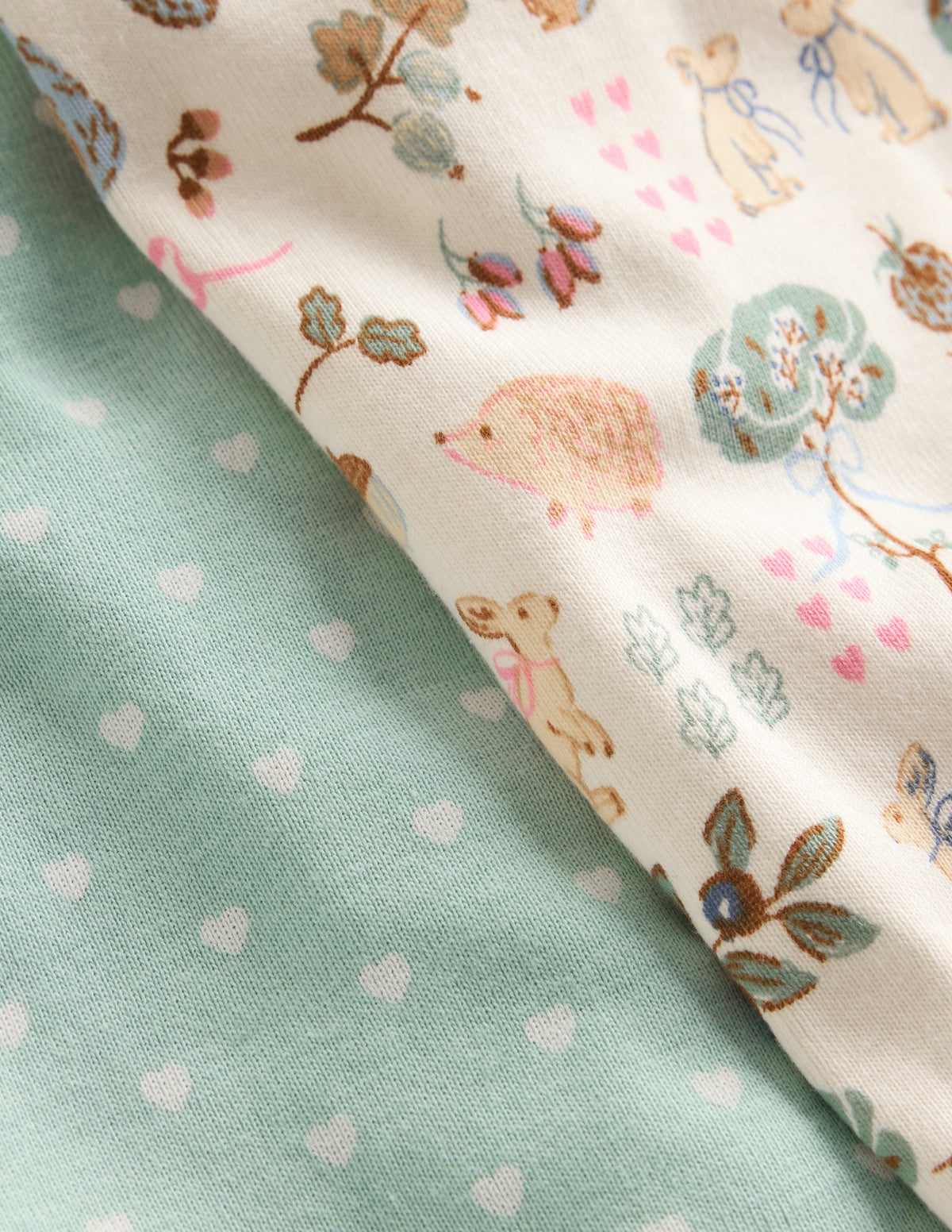 Twin Pack Snug Pyjamas-Autumn Print-2