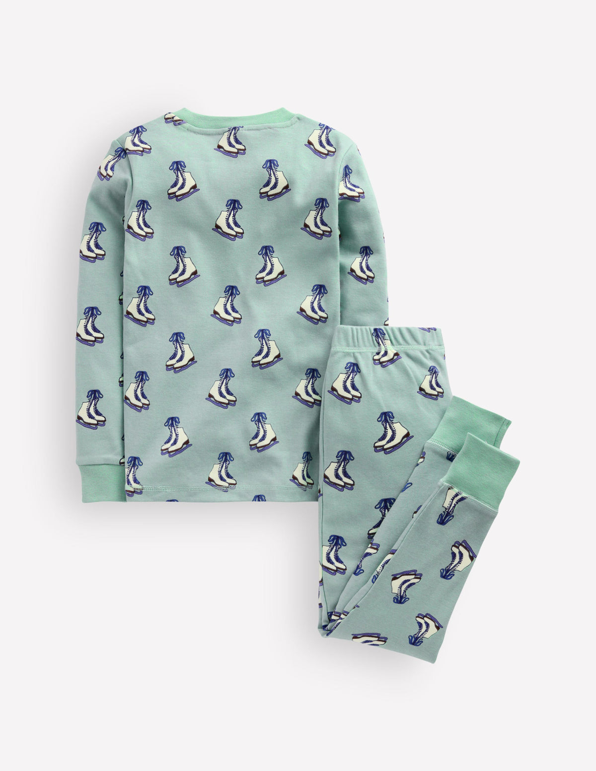 Snug Glow-In-The-Dark Pyjamas-Ice Skates - Image 3