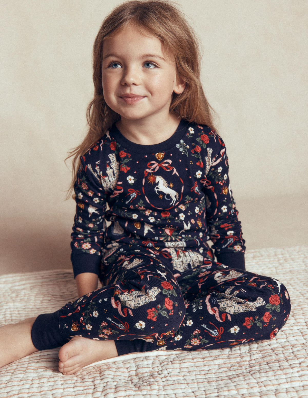 Snug Glow-In-The-Dark Pyjamas-Fairytale Castle-1