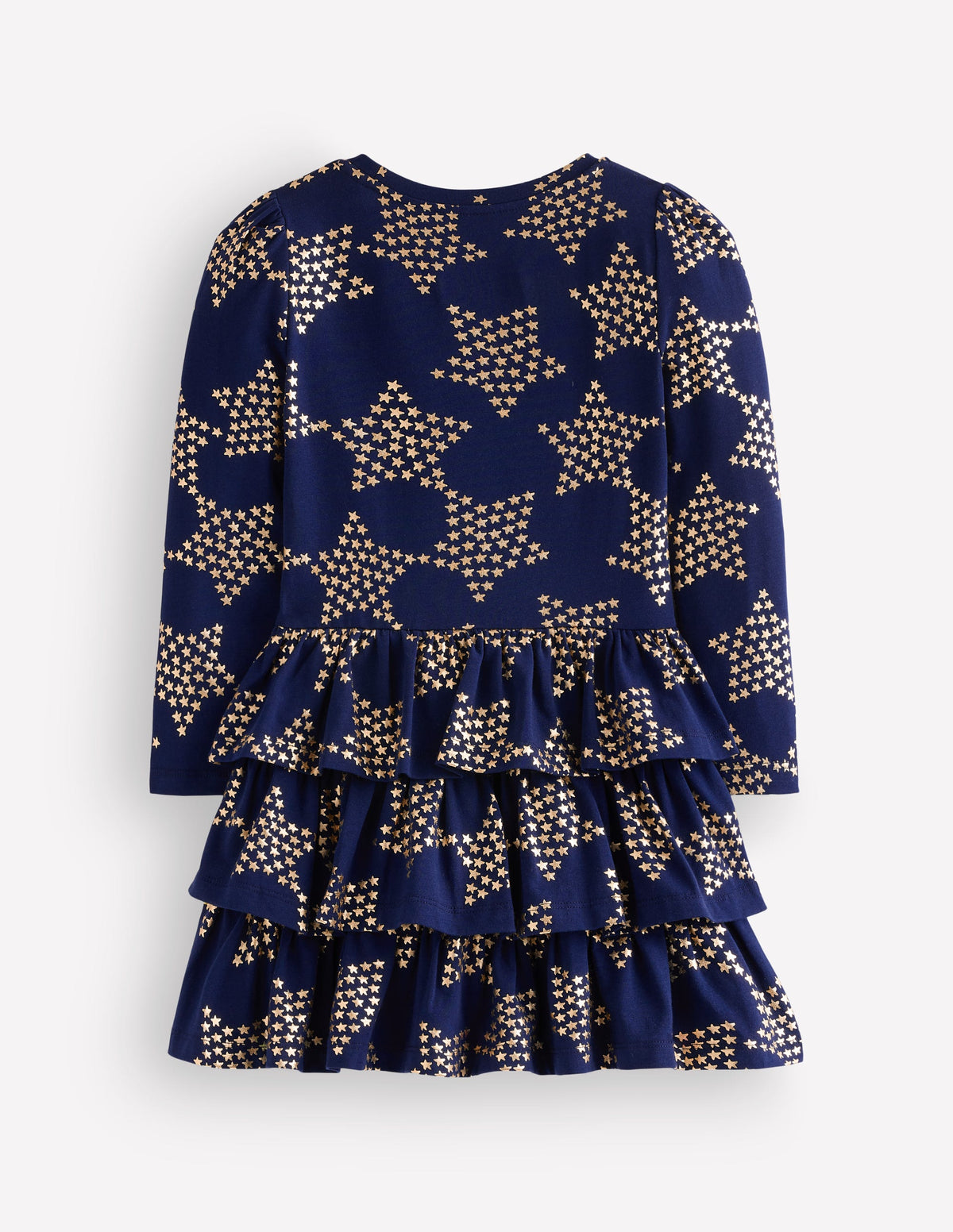 Cora Jersey RaRa Dress-Navy Foil Stars - Image 2