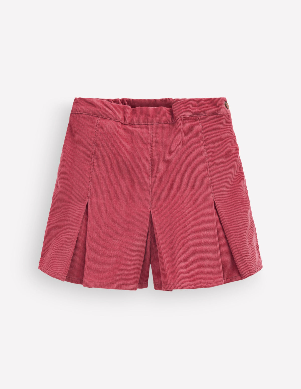 Pleated Skort-Winter Blush Cord-5