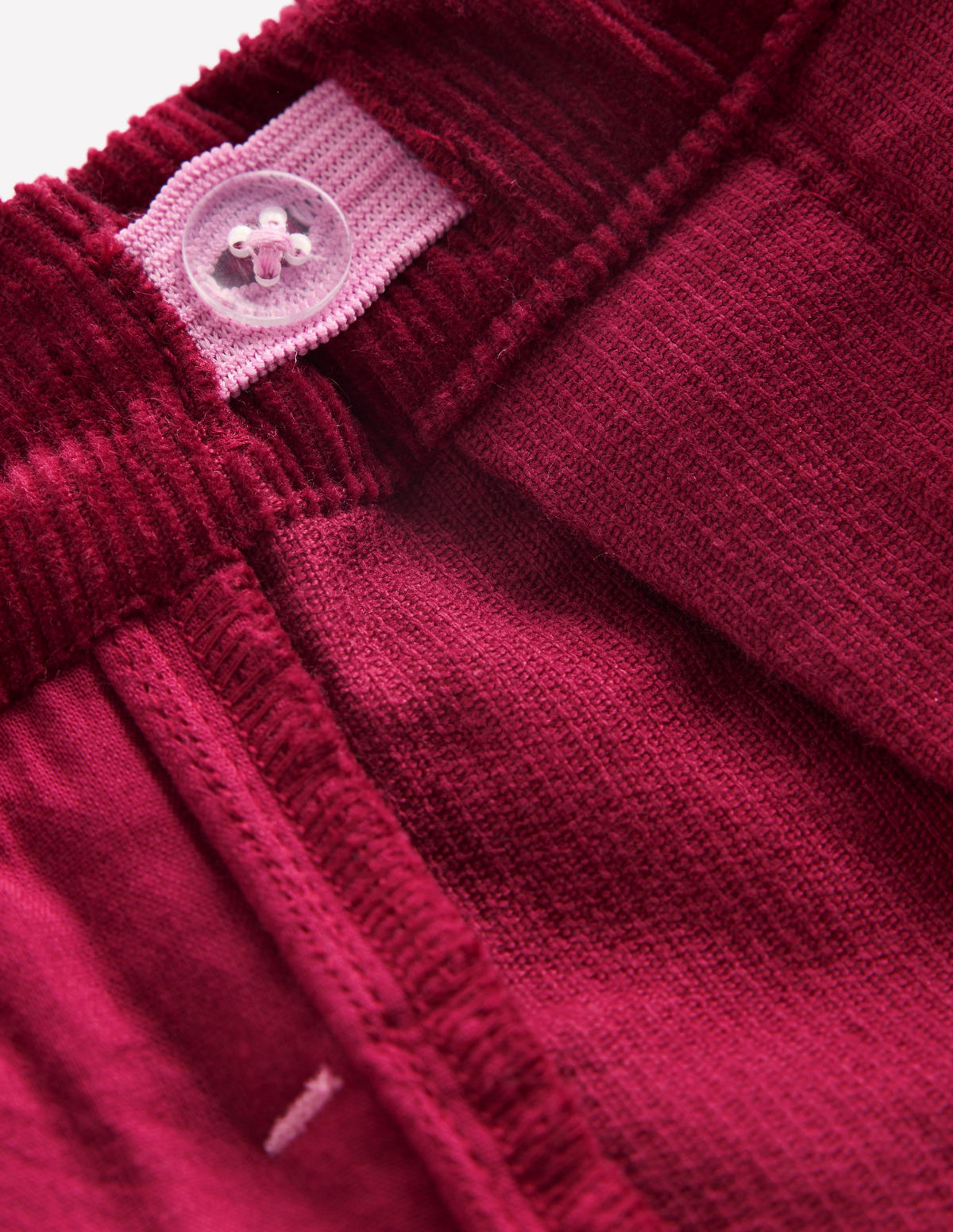 Pleated Skort-Ruby Red Cord - Image 7