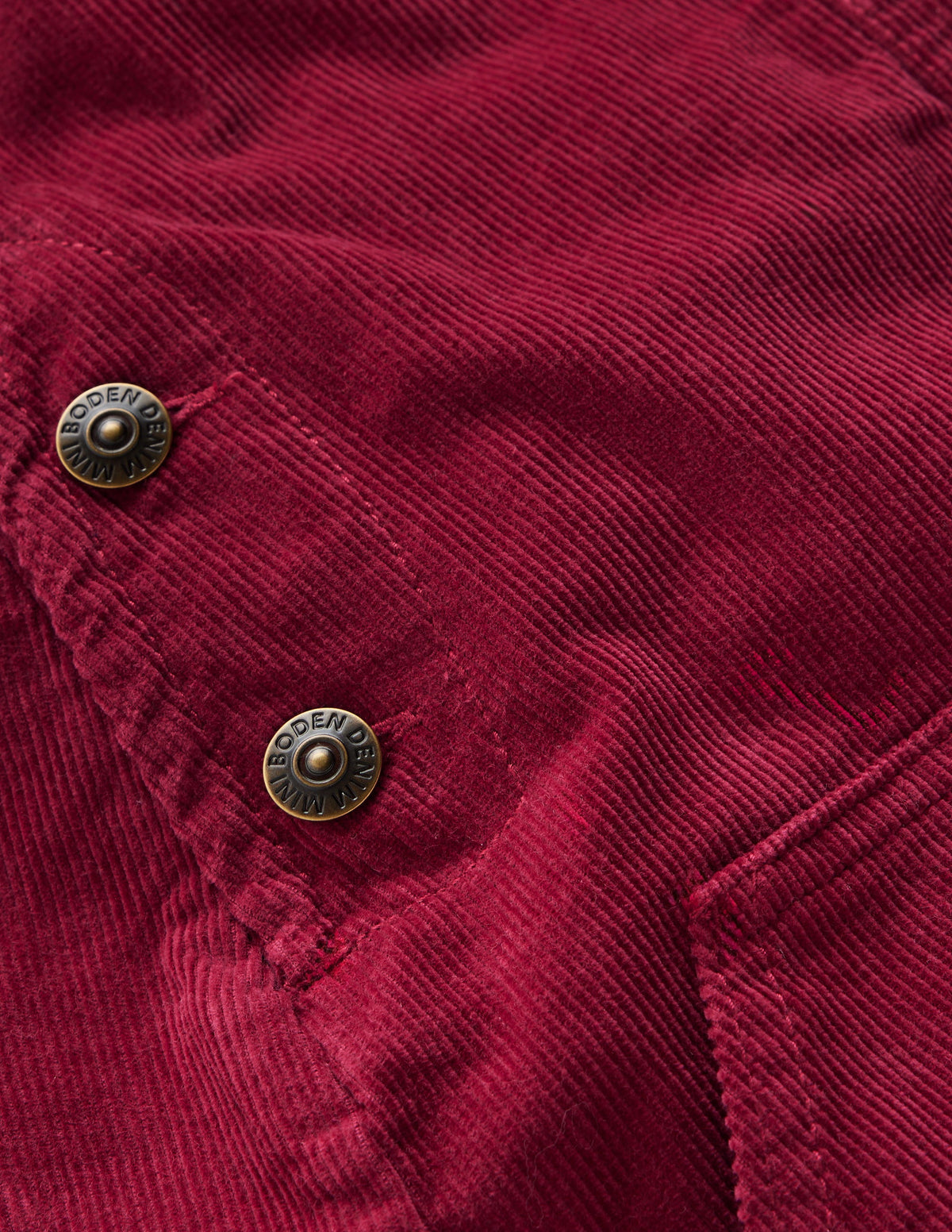 Adeline A-Line Dungaree Dress-Chestnut Red Cord-7