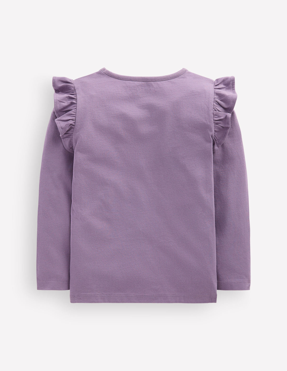 Long Sleeve Superstitch Tee-Nocturnal Purple Owl - Image 3