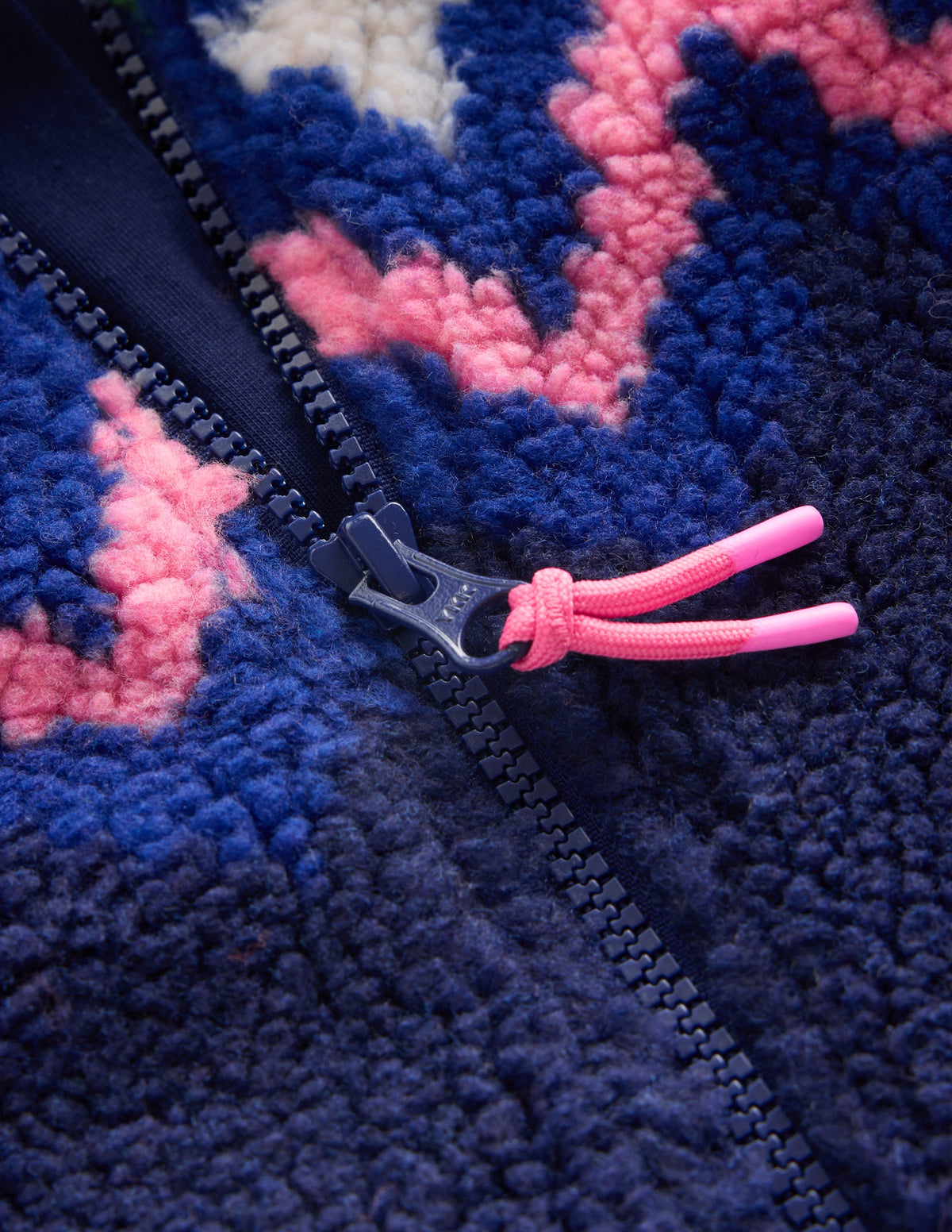 Collared Borg Jacket-Navy Fair isle-5