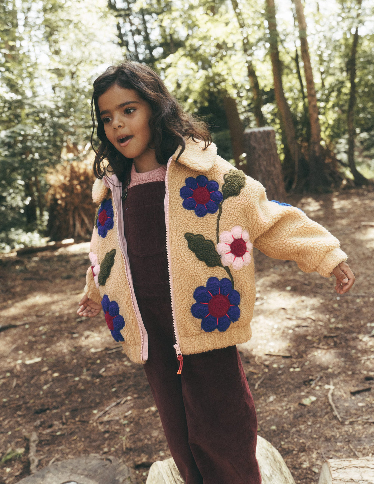 Collared Borg Jacket-Multi Applique - Image 1