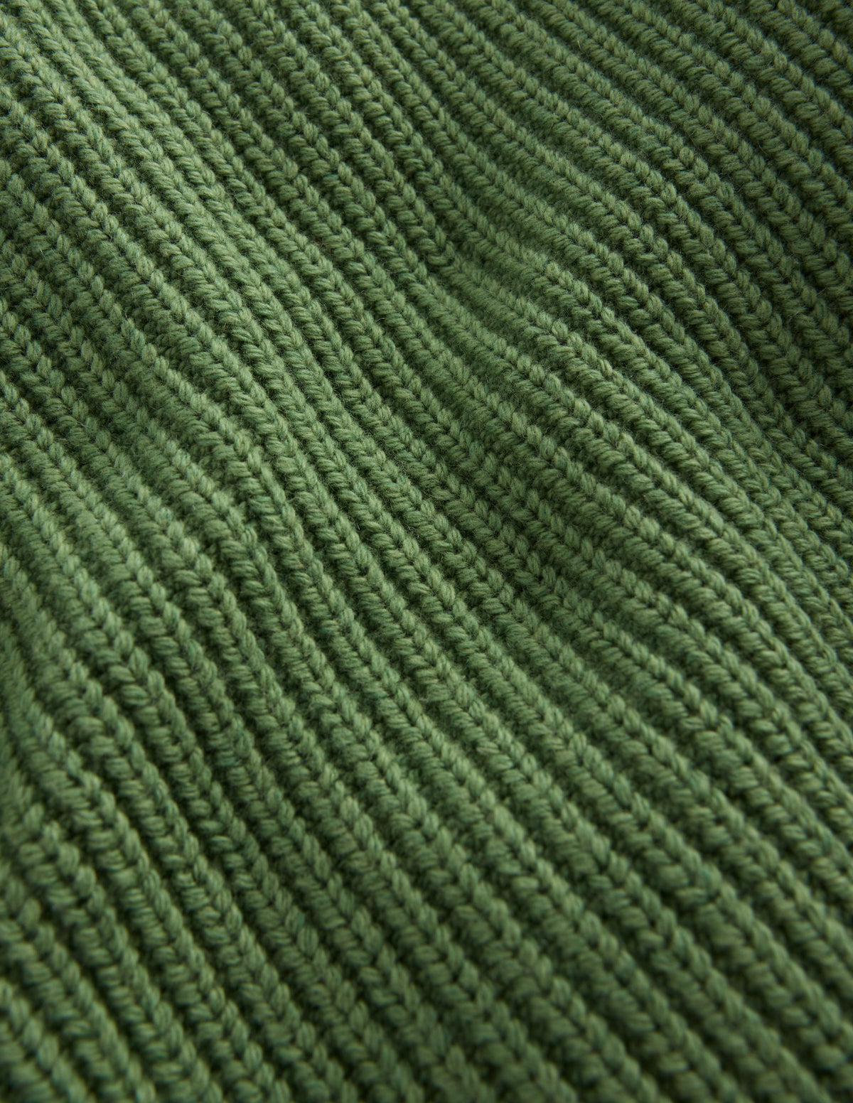 Chunky Everyday Cardigan-Soft Green Marl - Image 4