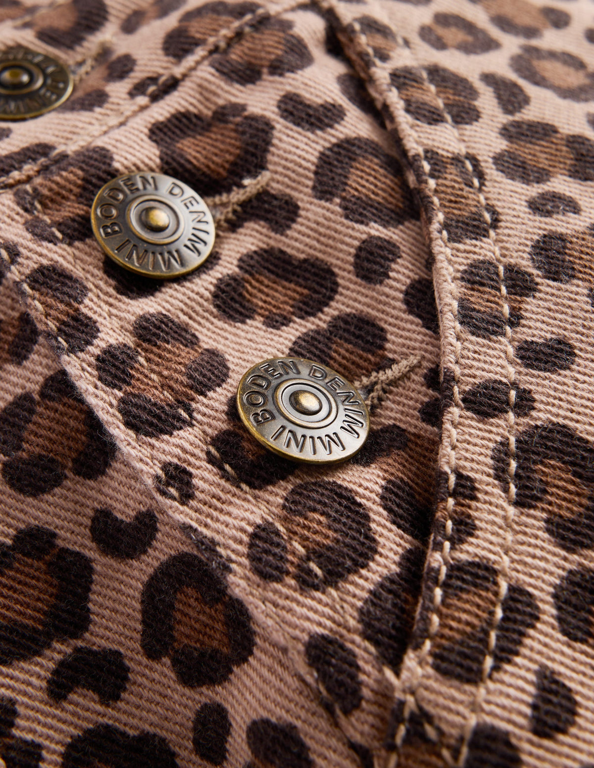 Wide Leg Dungarees-Brown Leopard-3
