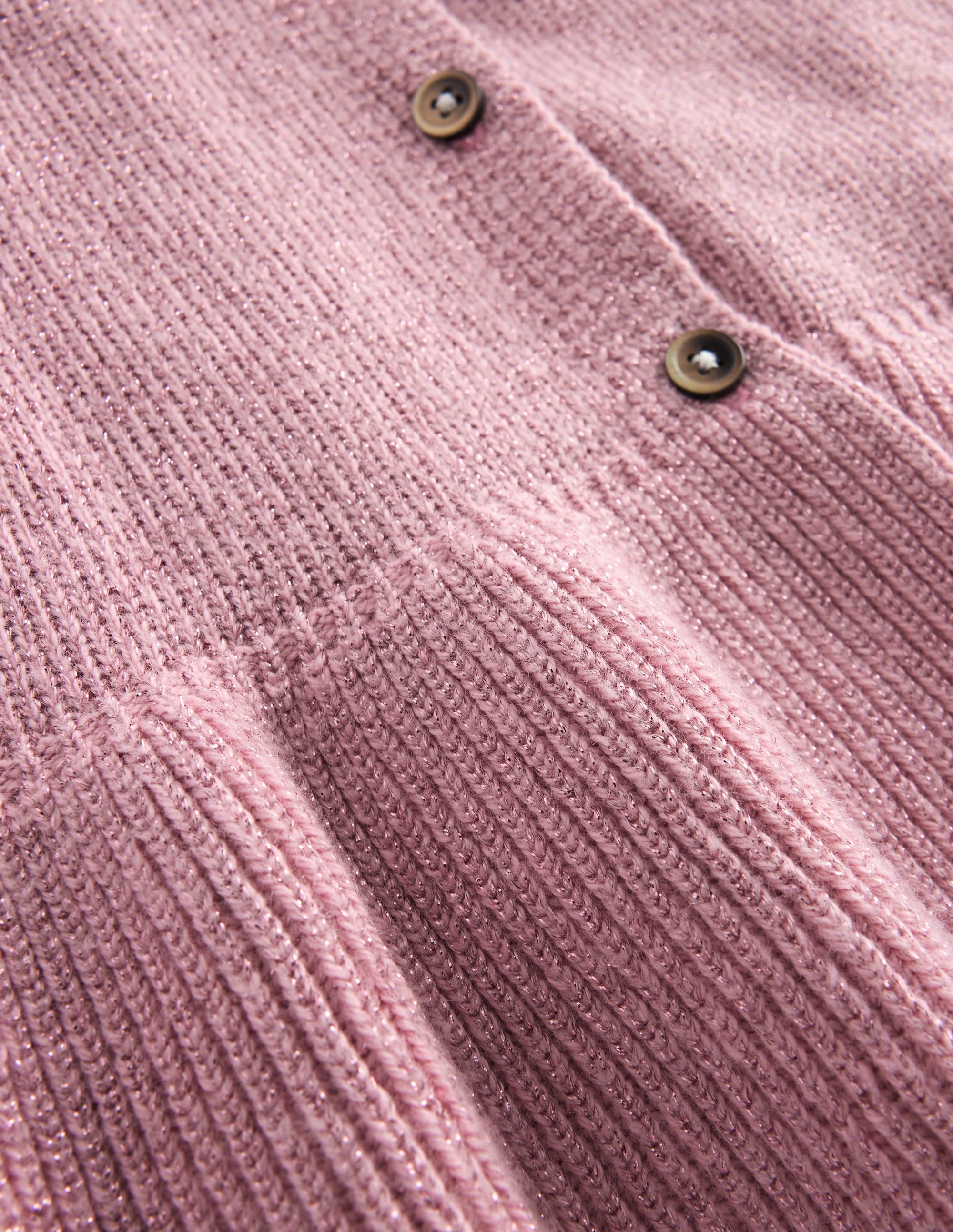 Pretty Peplum Cardigan - Rose Sparkle | Boden UK