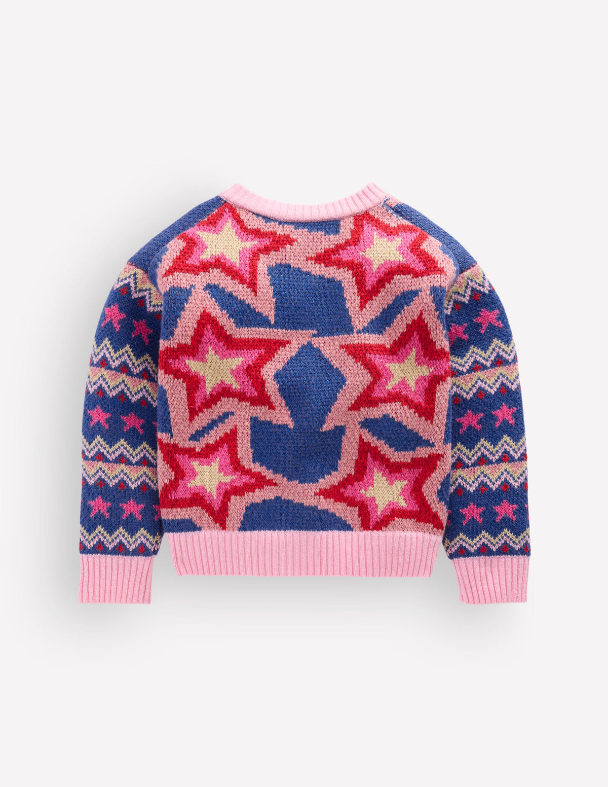 Fun Cardigan-Multi Sparkle Stars - Image 2