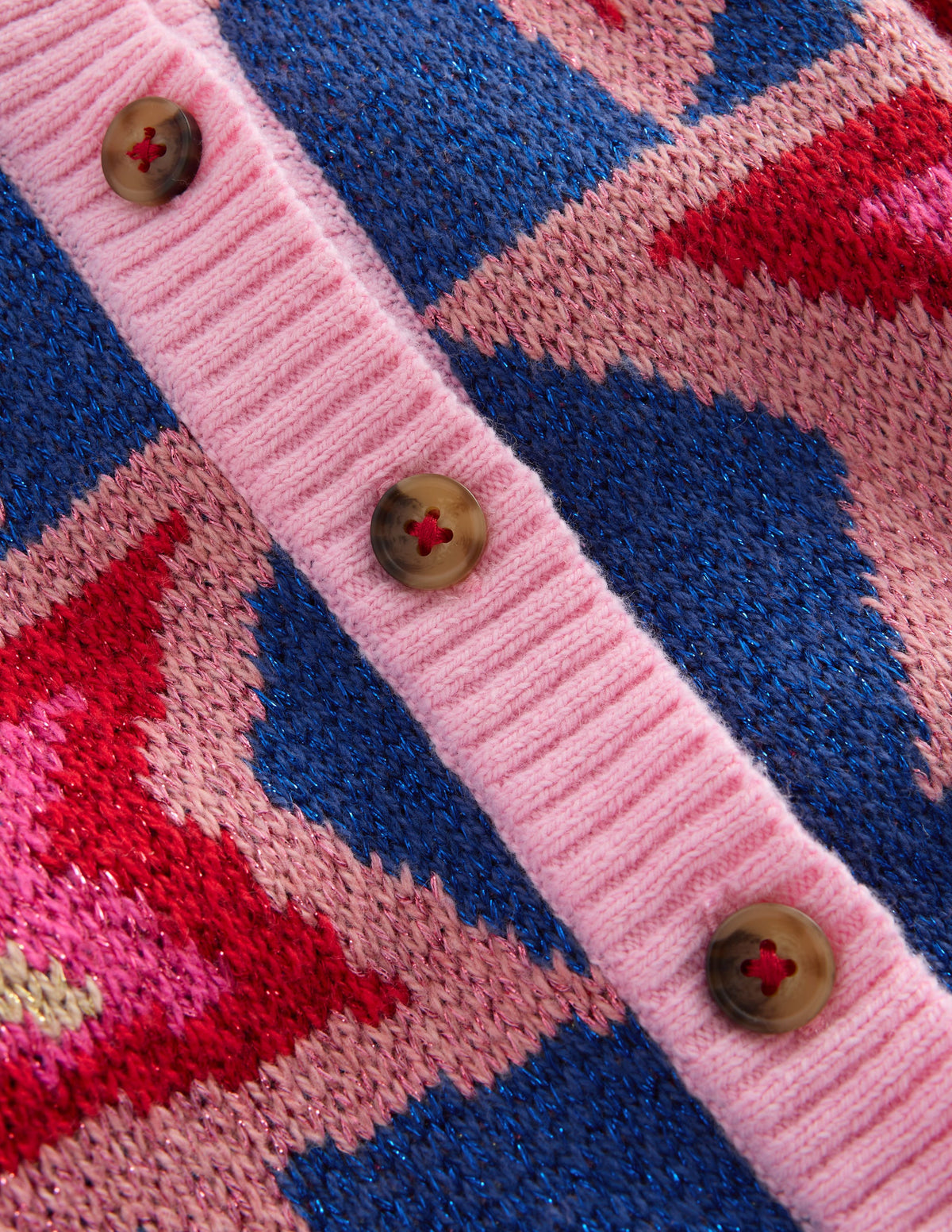 Fun Cardigan-Multi Sparkle Stars-3
