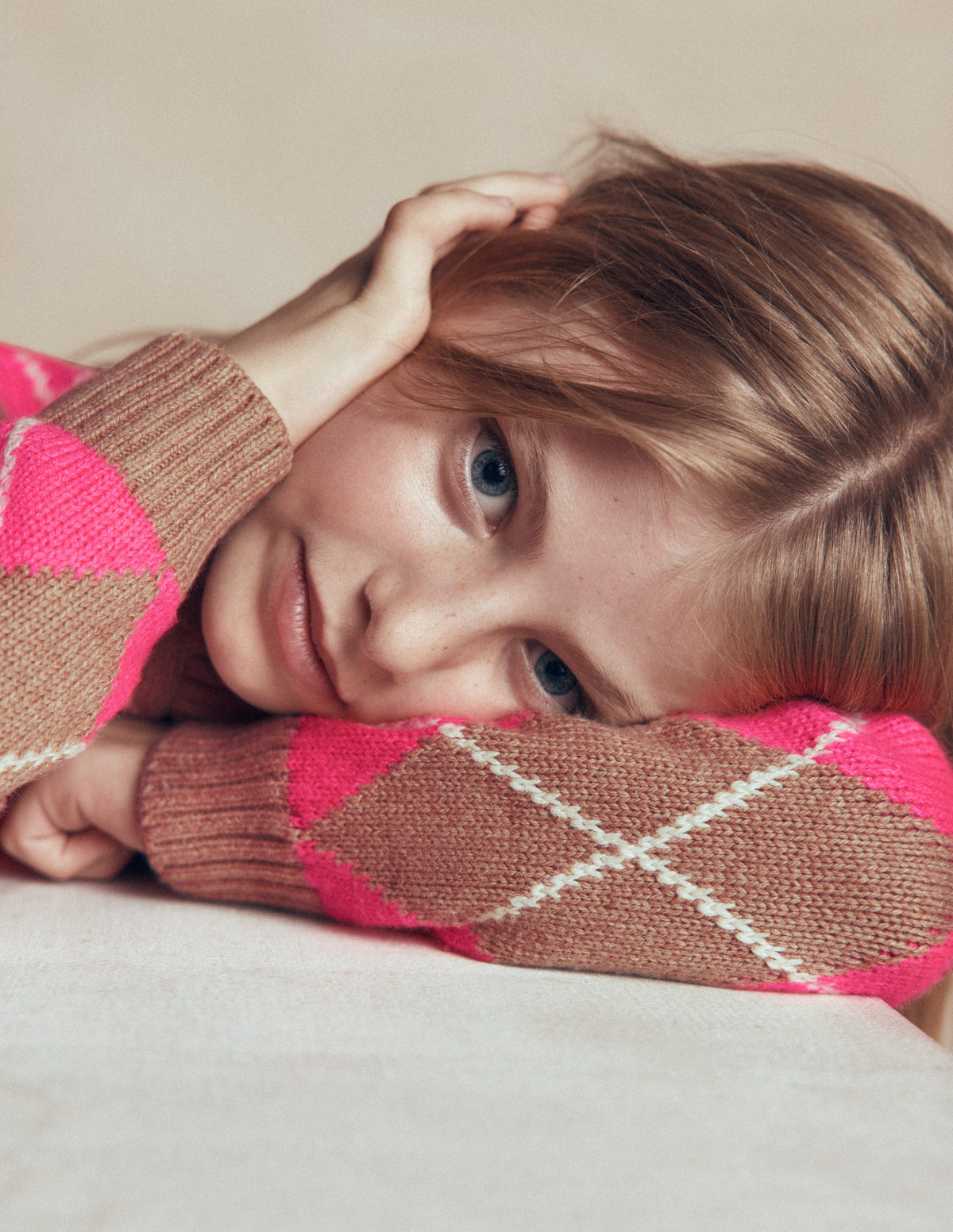 Fun Cardigan-Camel Melange-4