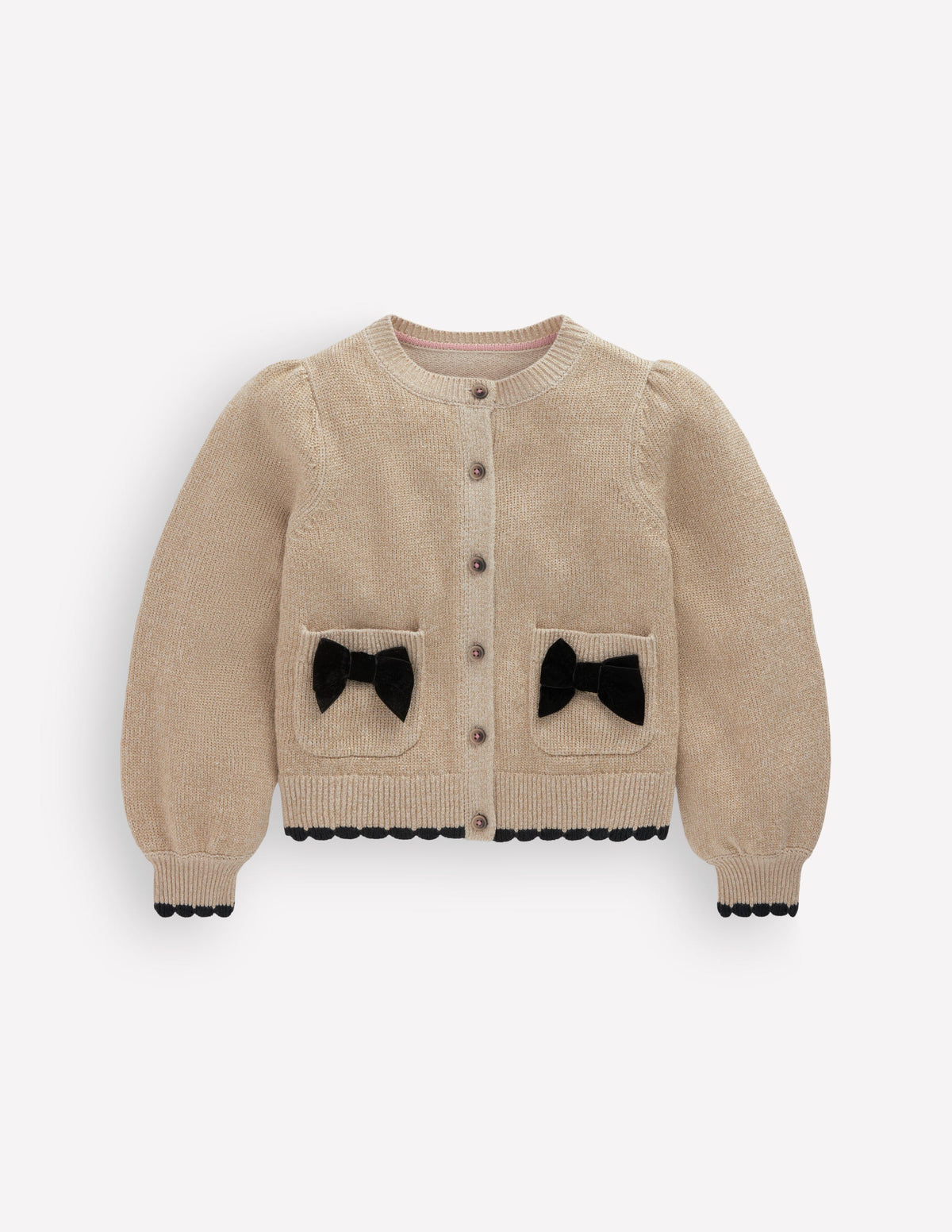 Sparkle Party Cardigan-Gold Sparkle - Image 1