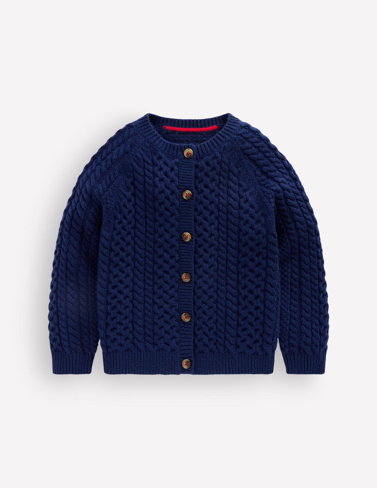 Cable Cardigan-Navy-1