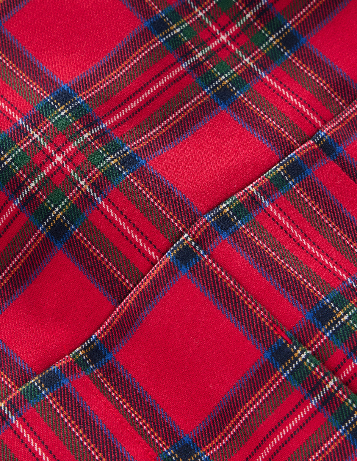 Drop Waist Pinafore-Red Check-4
