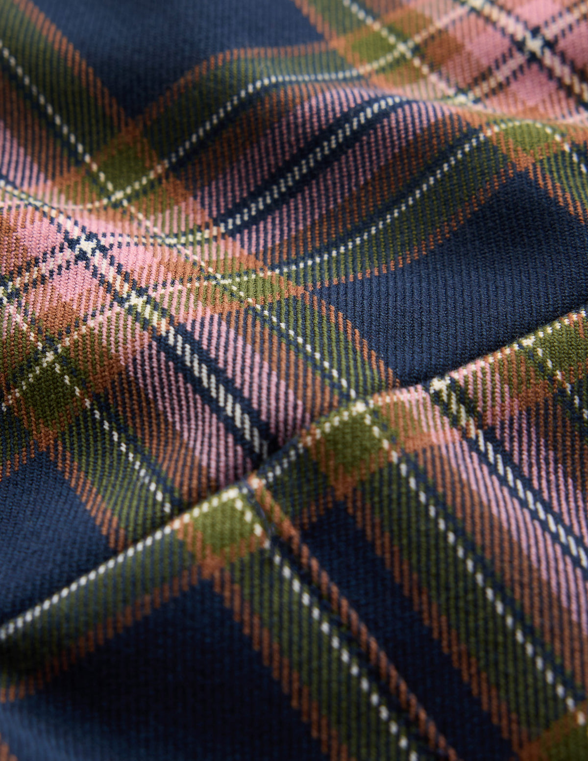 Drop Waist Pinafore-Navy Check - Image 3