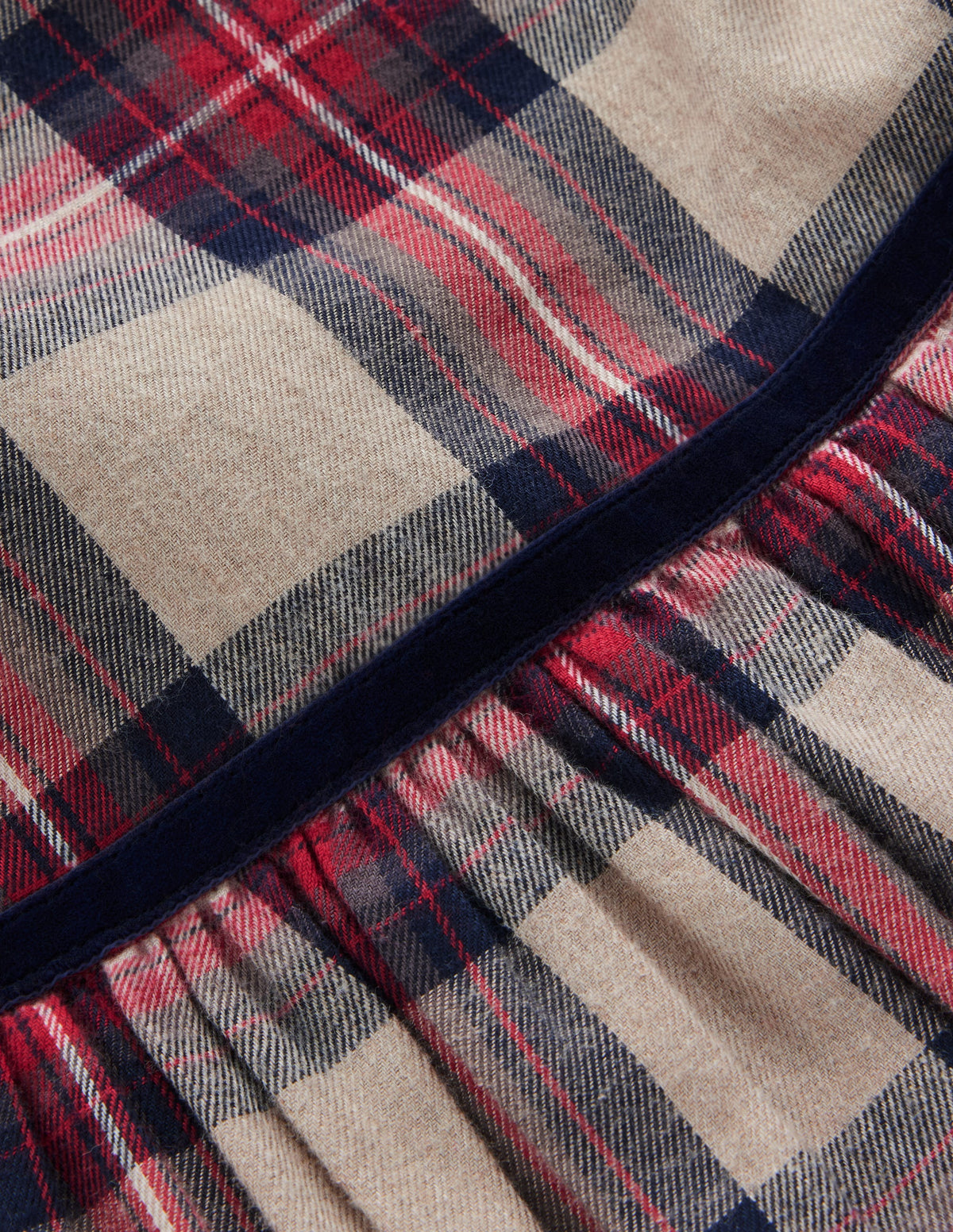 Posie Twirly Woven Dress-Multi Check - Image 4