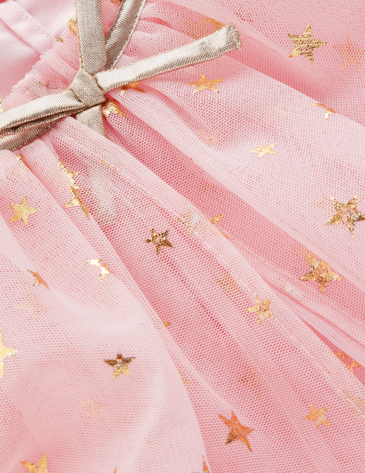 Tulle Cape Dress-Light Pink Stars - Image 4