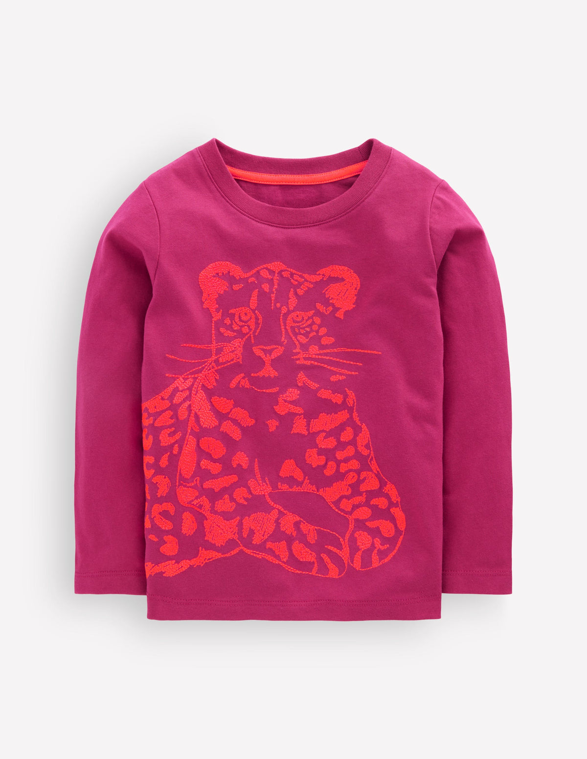 Neon Superstitch T-Shirt-Leopard-1