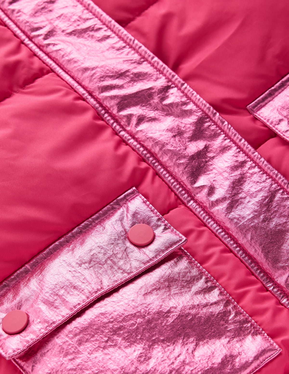 Metallic Puffer-Summer Berry Metallic - Image 3