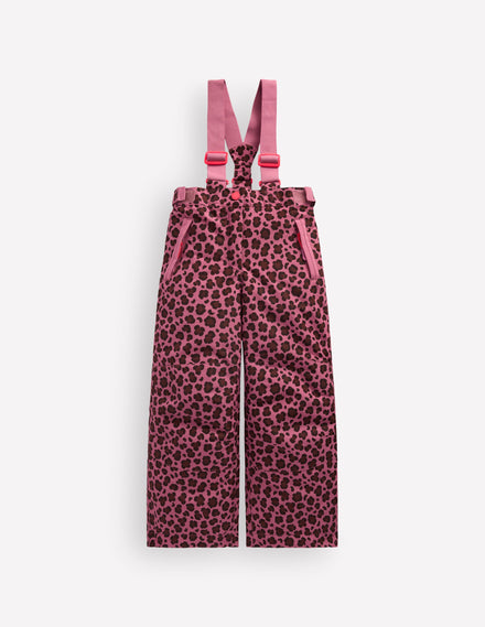 All-Weather Waterproof Trouser-Pink Heather Leopard