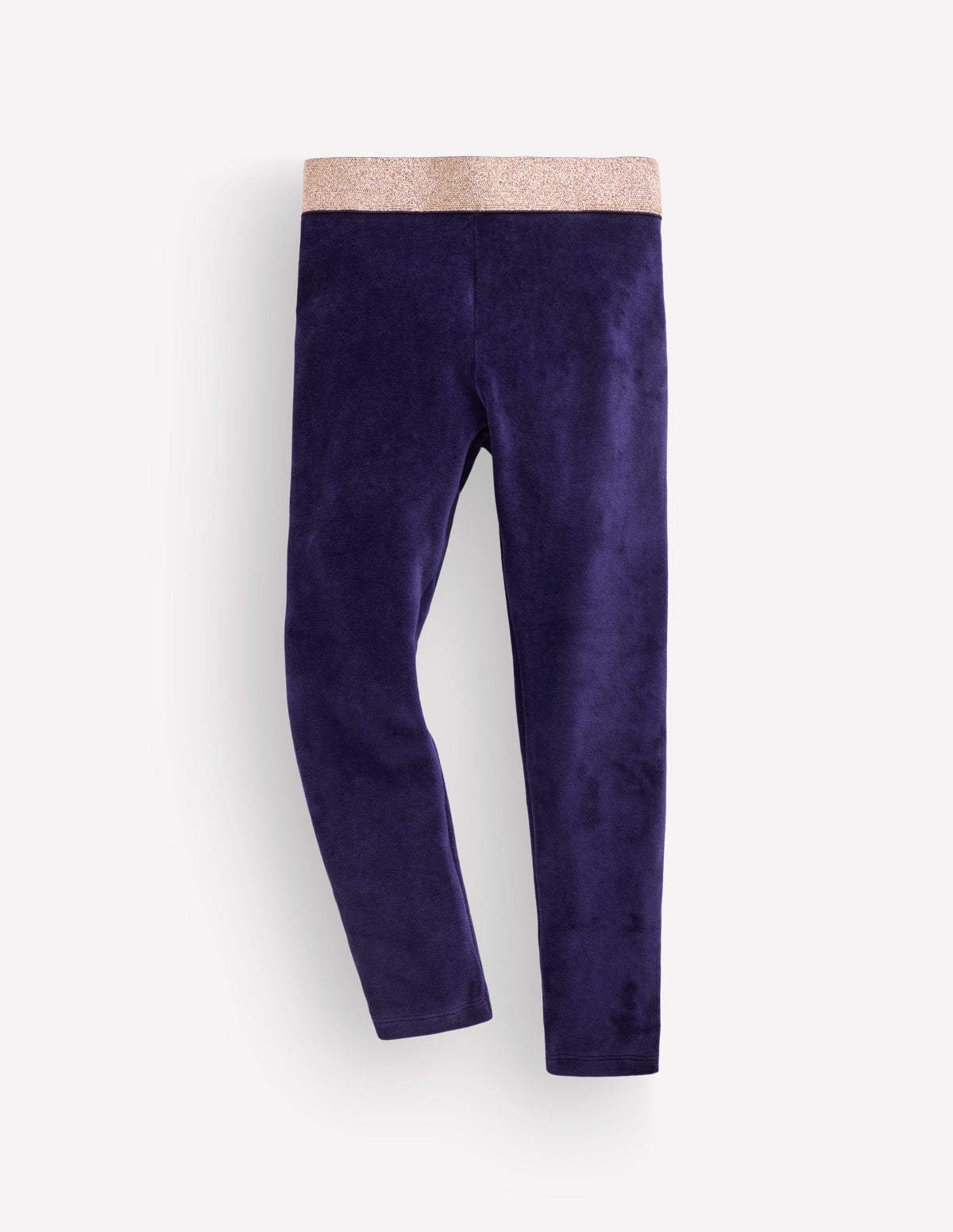 Velvet Leggings-College Navy-1
