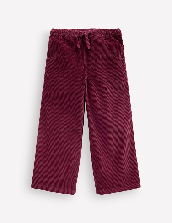 Draw Cord Trousers-Deep Wisteria