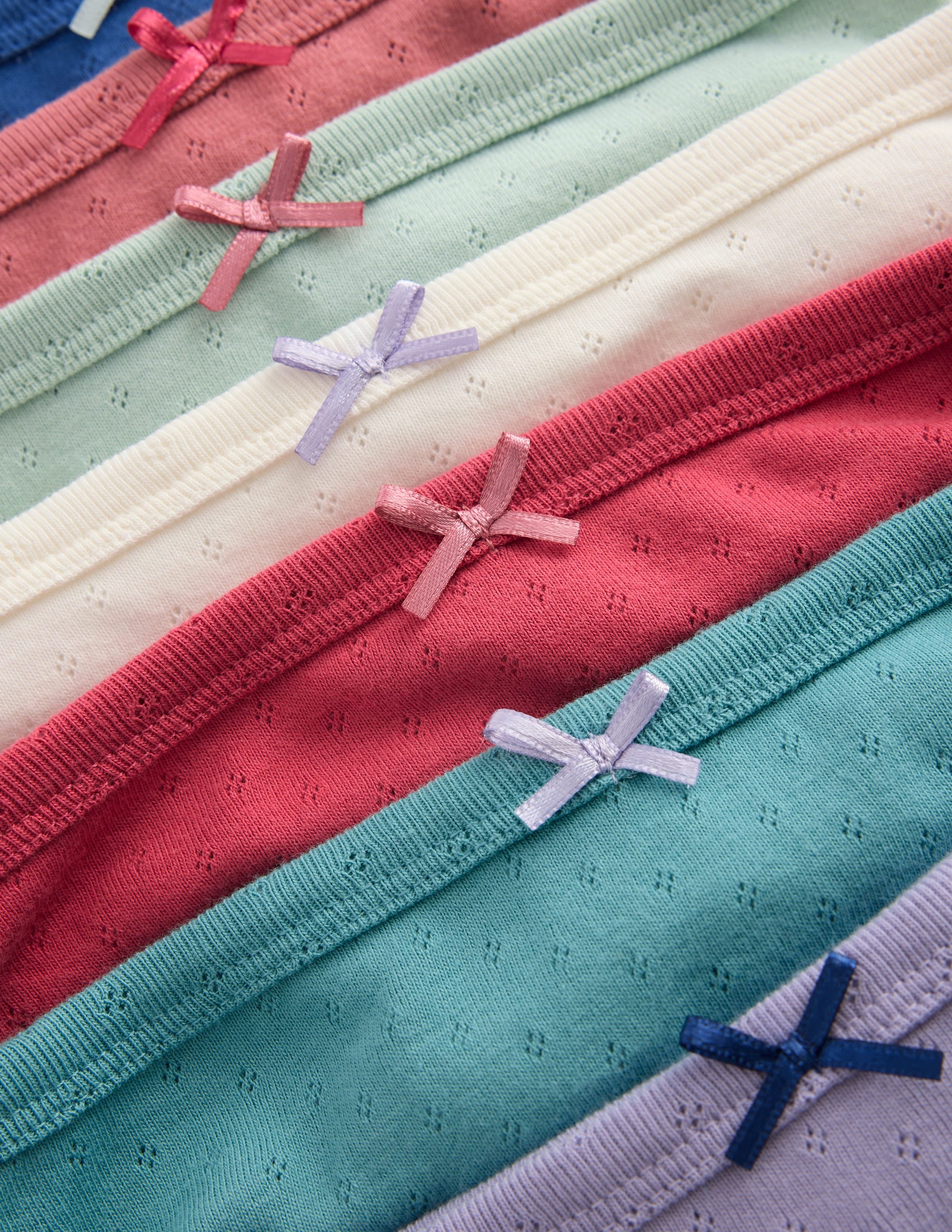 7-pack Pointelle Pants-Multi Colours - Image 3