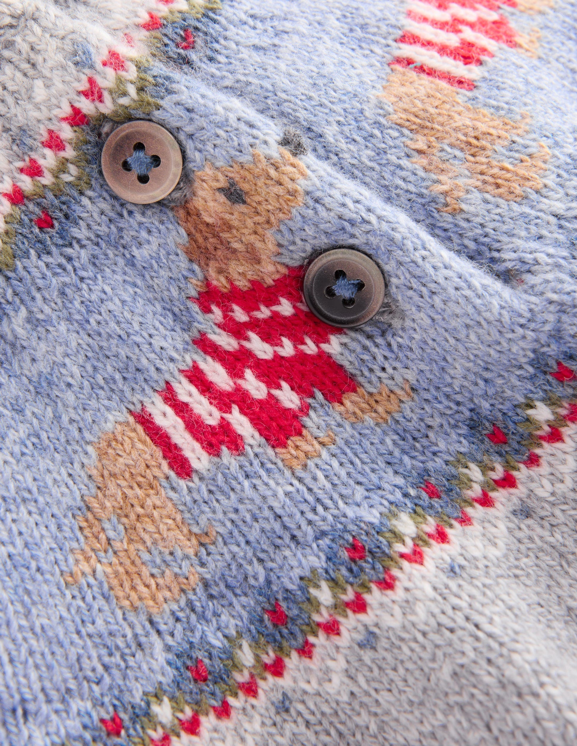 Fair isle Jumper-Grey Marl Puppy-3