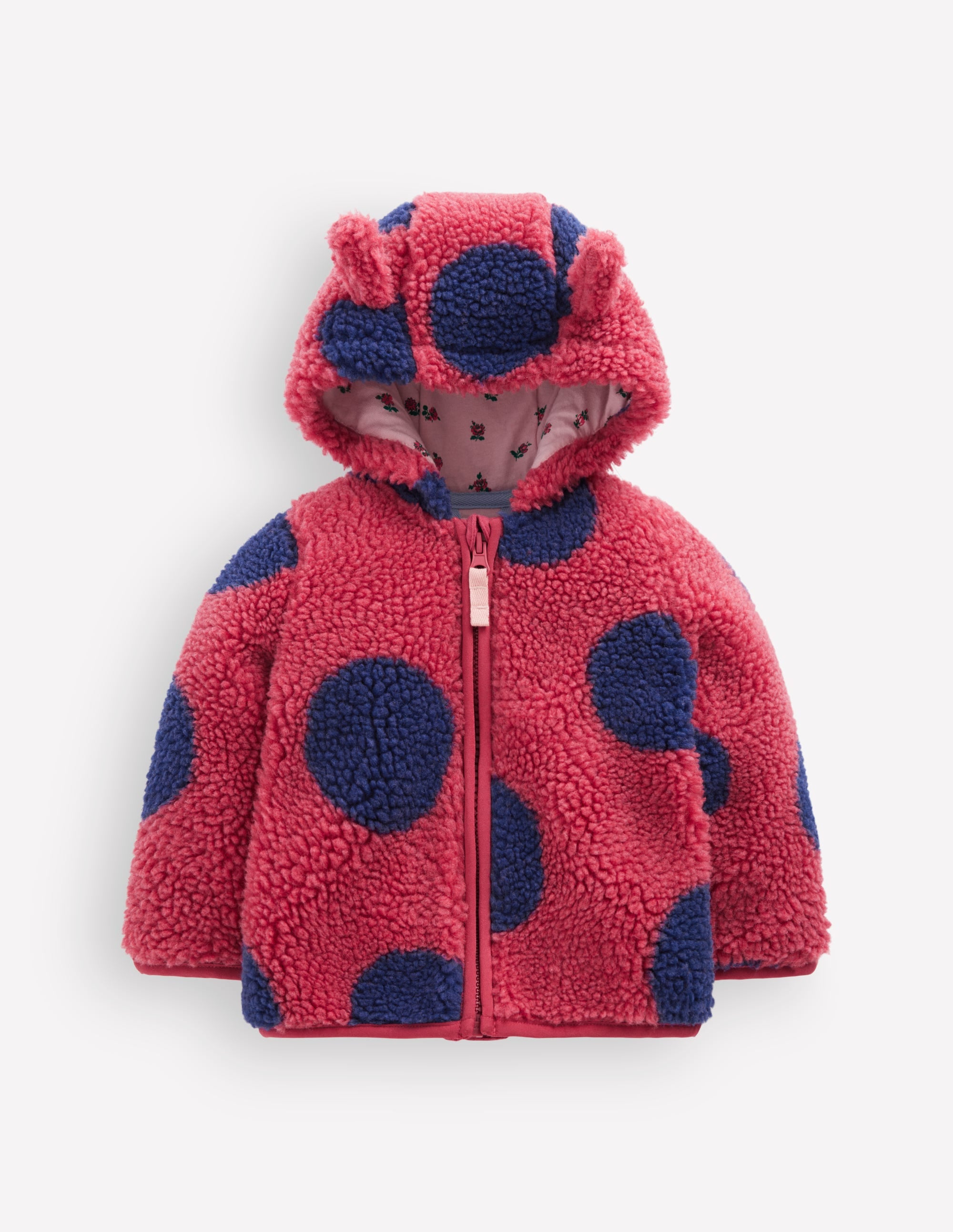 Novelty Cosy Borg Jacket-Ladybird - Image 2