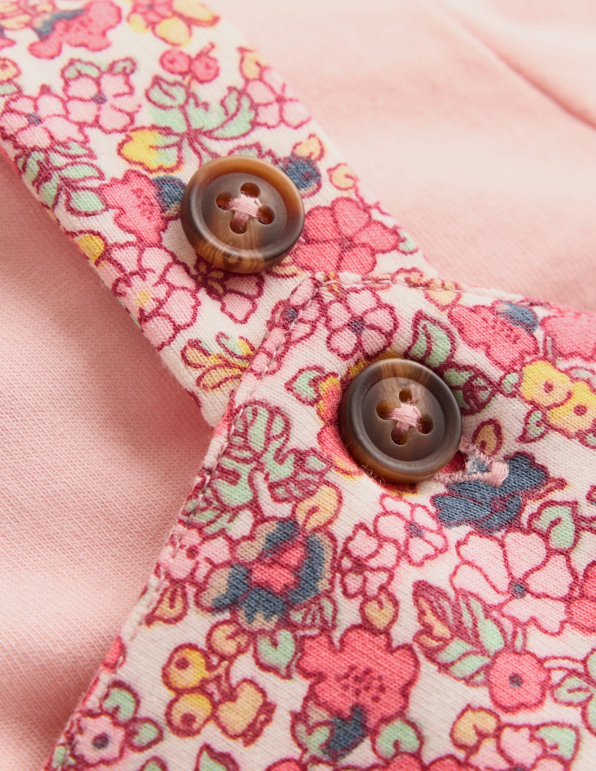 Jersey Dungarees Set-Multi Ditsy Floral - Image 3