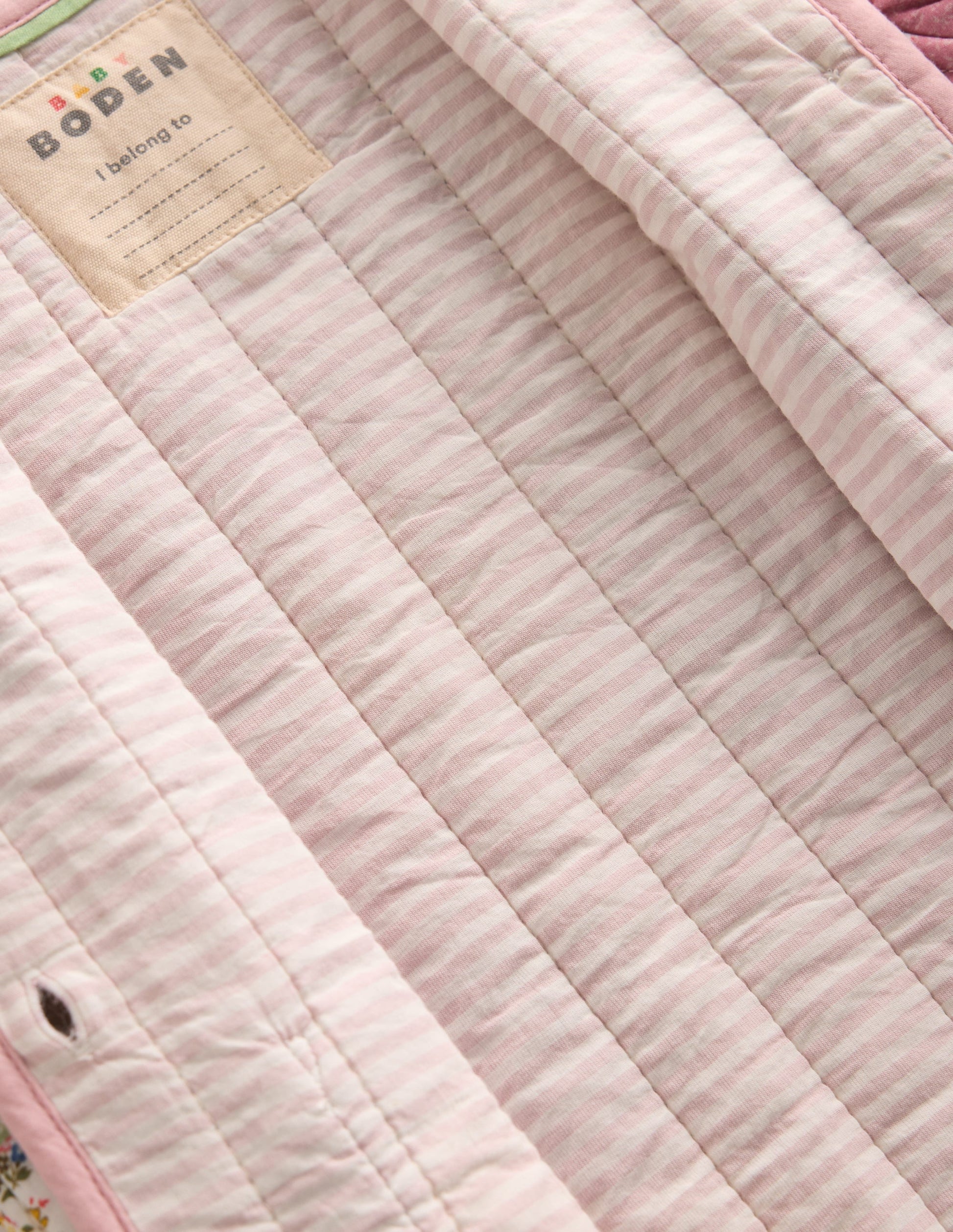 Quilted Jacket-Multi Patchwork Print-5