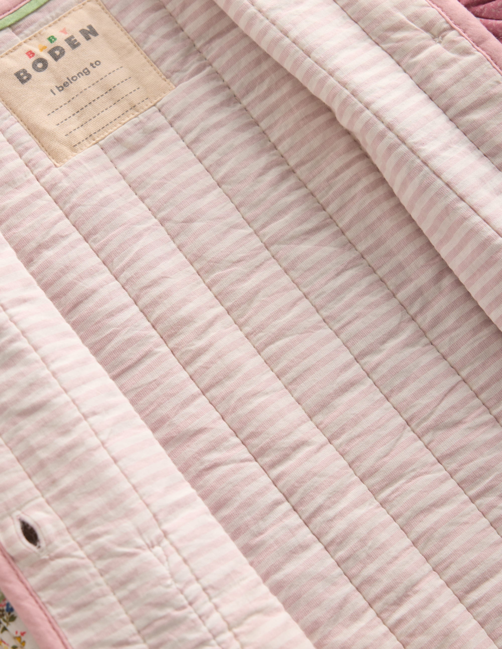 Quilted Jacket-Multi Patchwork Print - Image 5