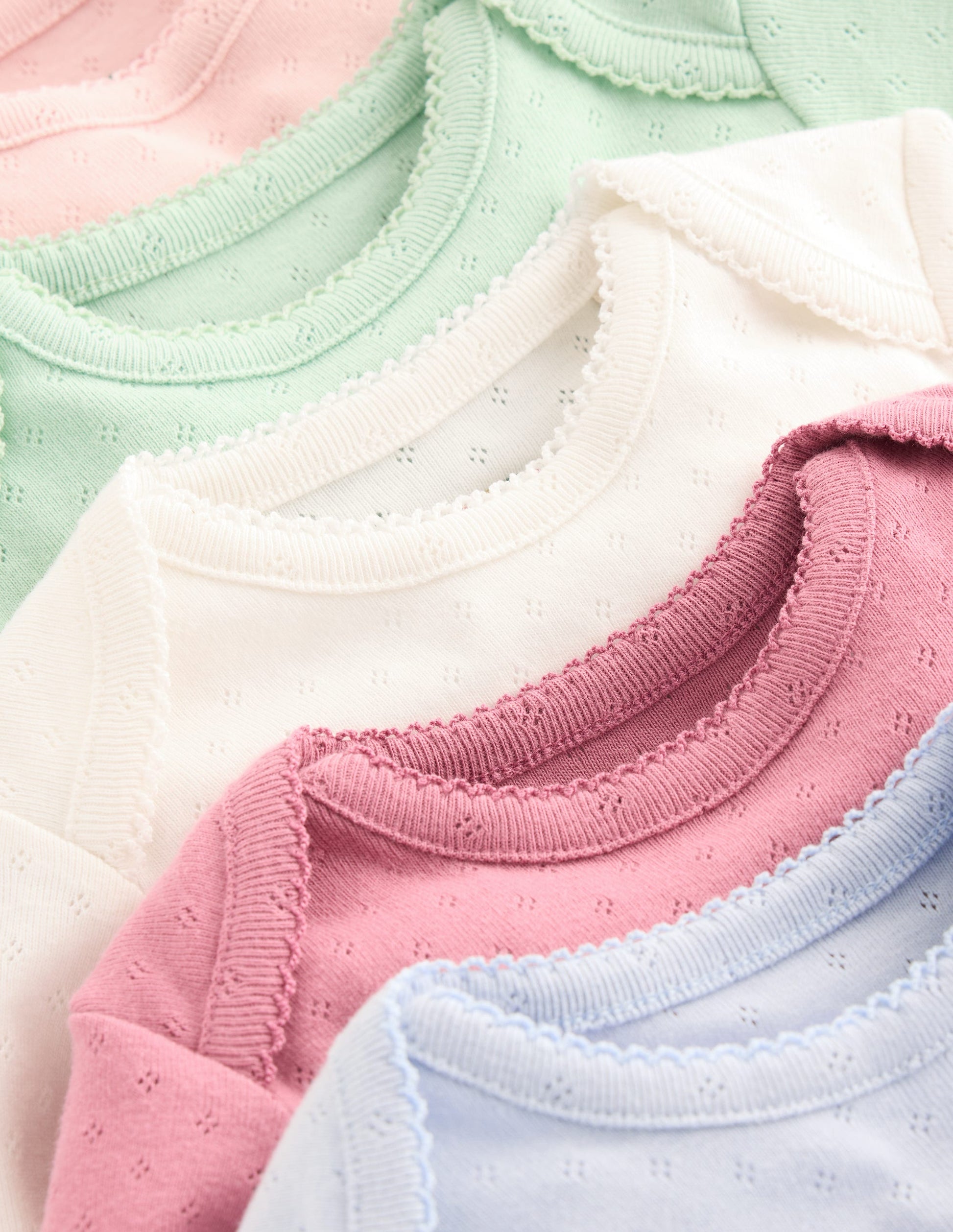 5 Pack Pointelle Bodies-Multi Rainbow-3