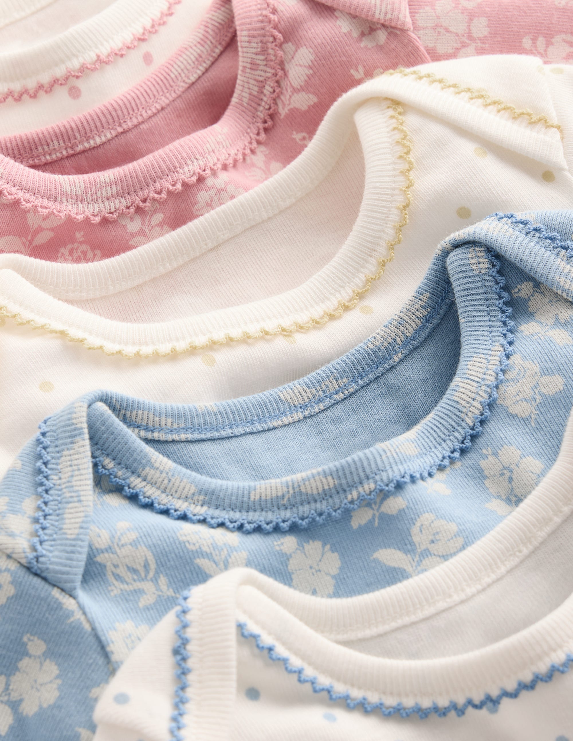 5-pack Cotton Bodies-Multi Floral Spots - Image 3