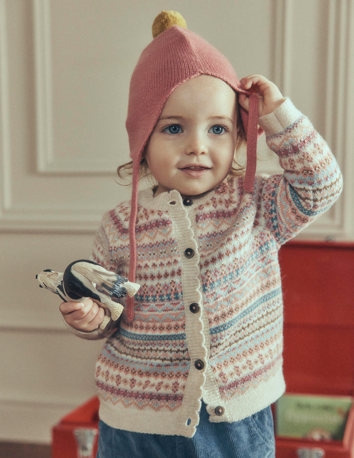 Fair Isle Cardigan-Soft Multi Fair Isle - Image 1