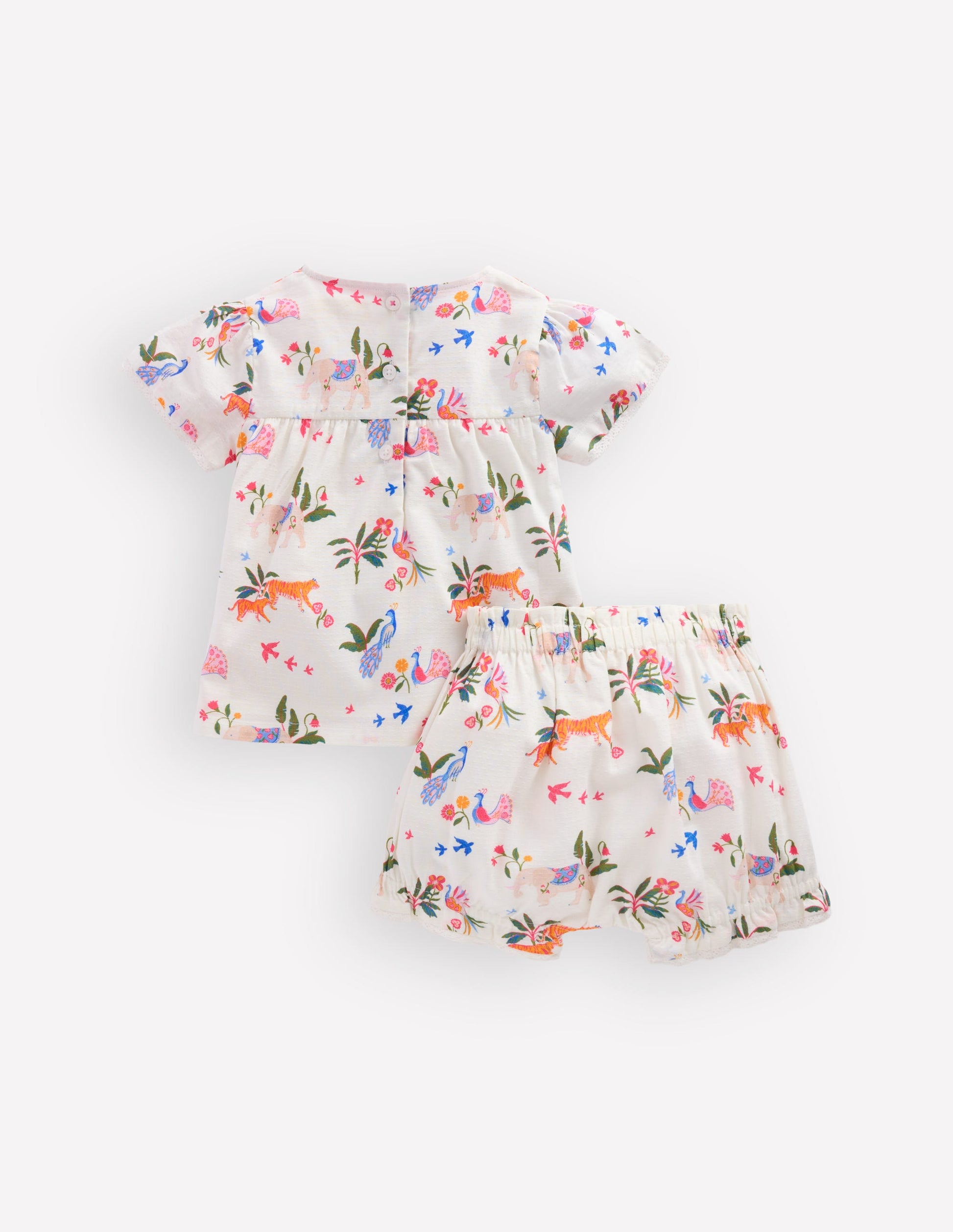 Woven Bloomers Play Set-Ivory Small Tropical Animals-2