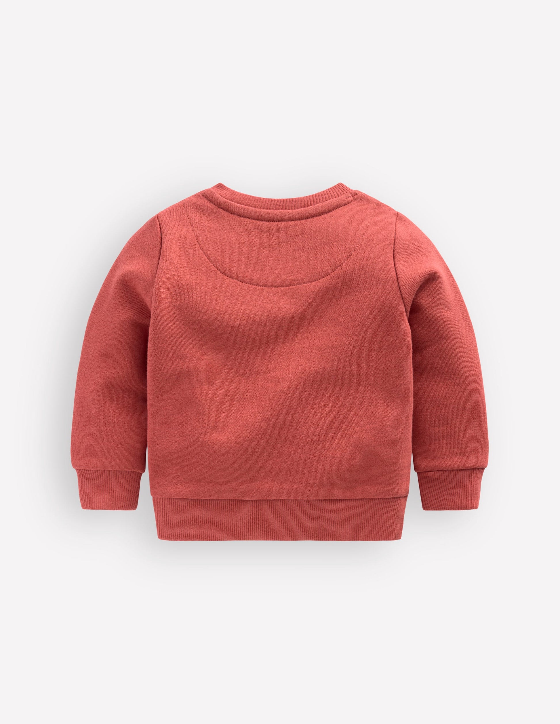 Chain Stitch Sweatshirt-Jam Red Campervan-2
