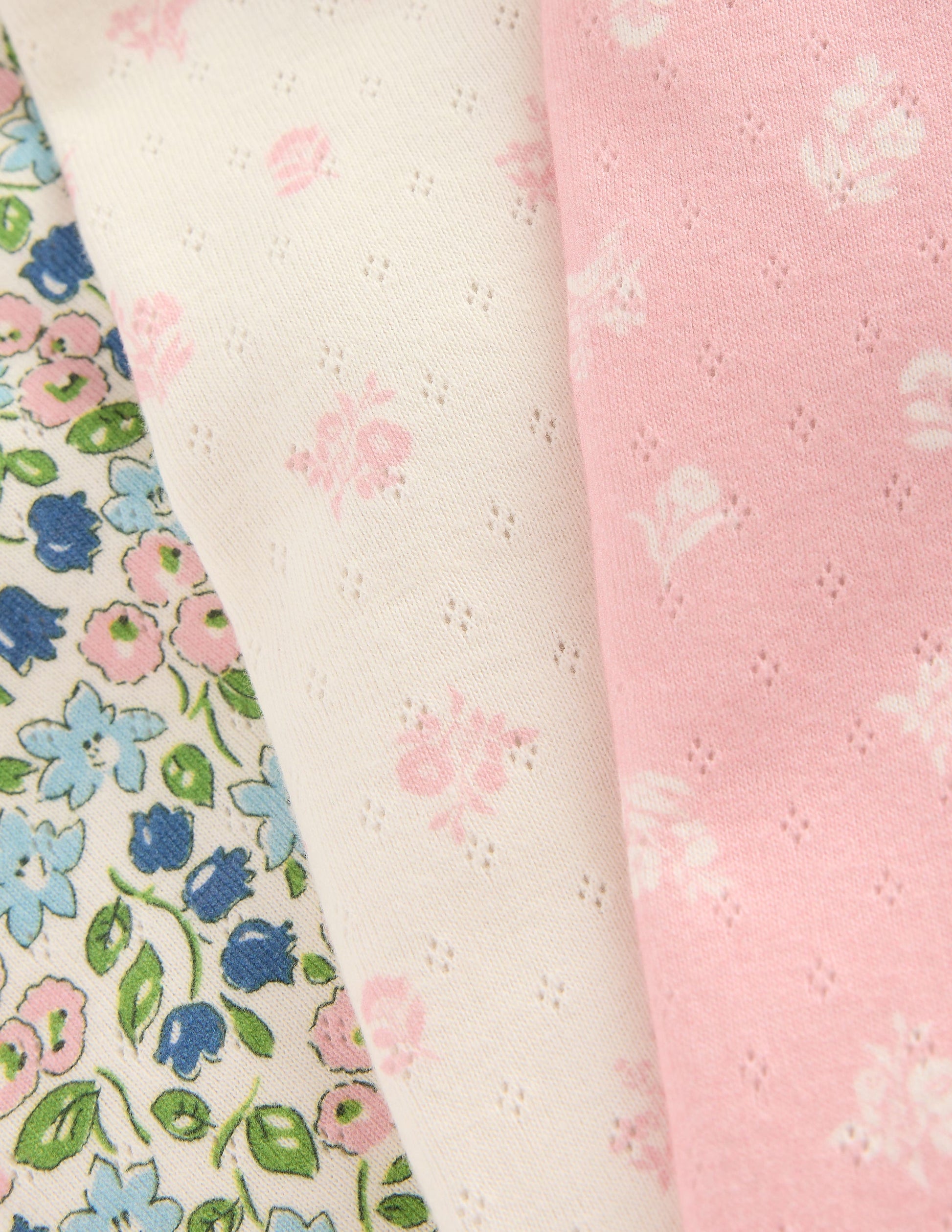 Pointelle 3-pack Leggings-Multi Ditsy Floral-2