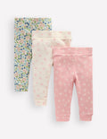 Pointelle 3-pack Leggings-Multi Ditsy Floral