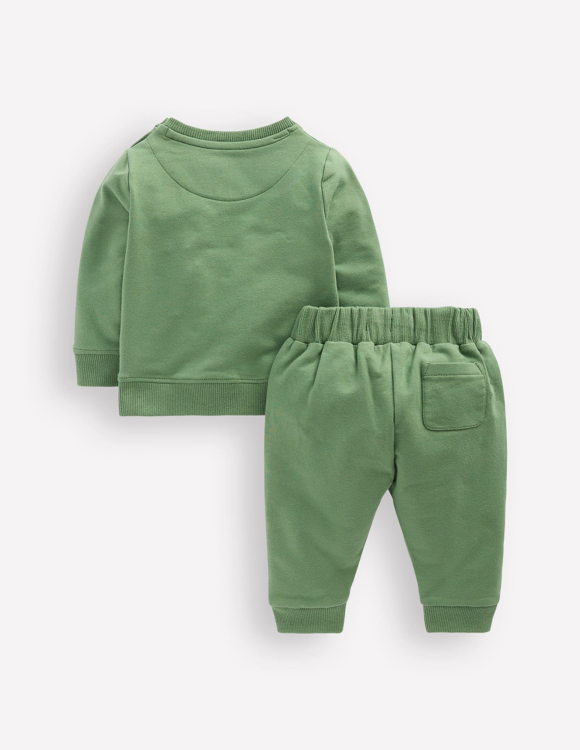 Sweatshirt Play Set-Sage Green Dinos-2