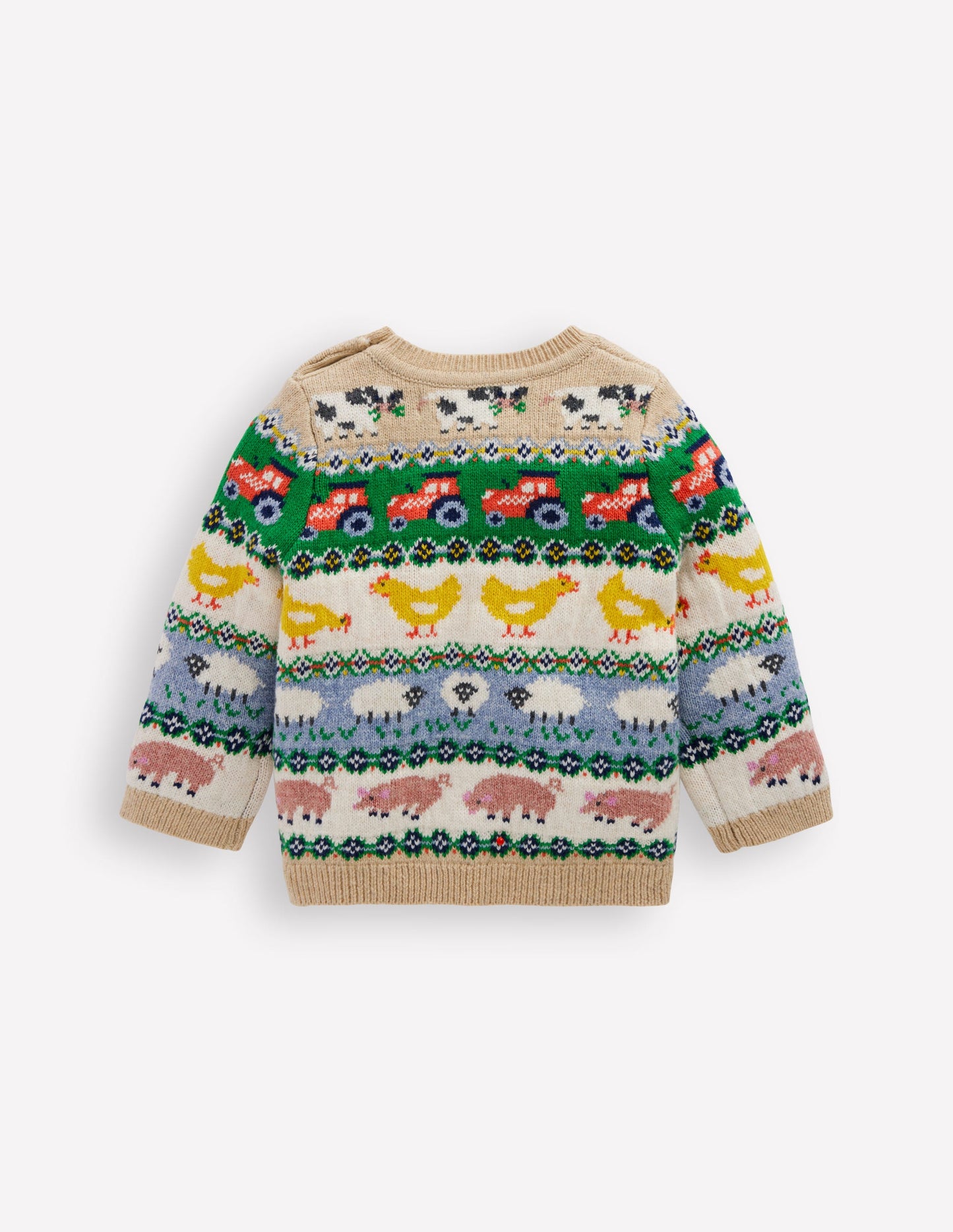 Fair isle Jumper-Multi Easter Fair Isle