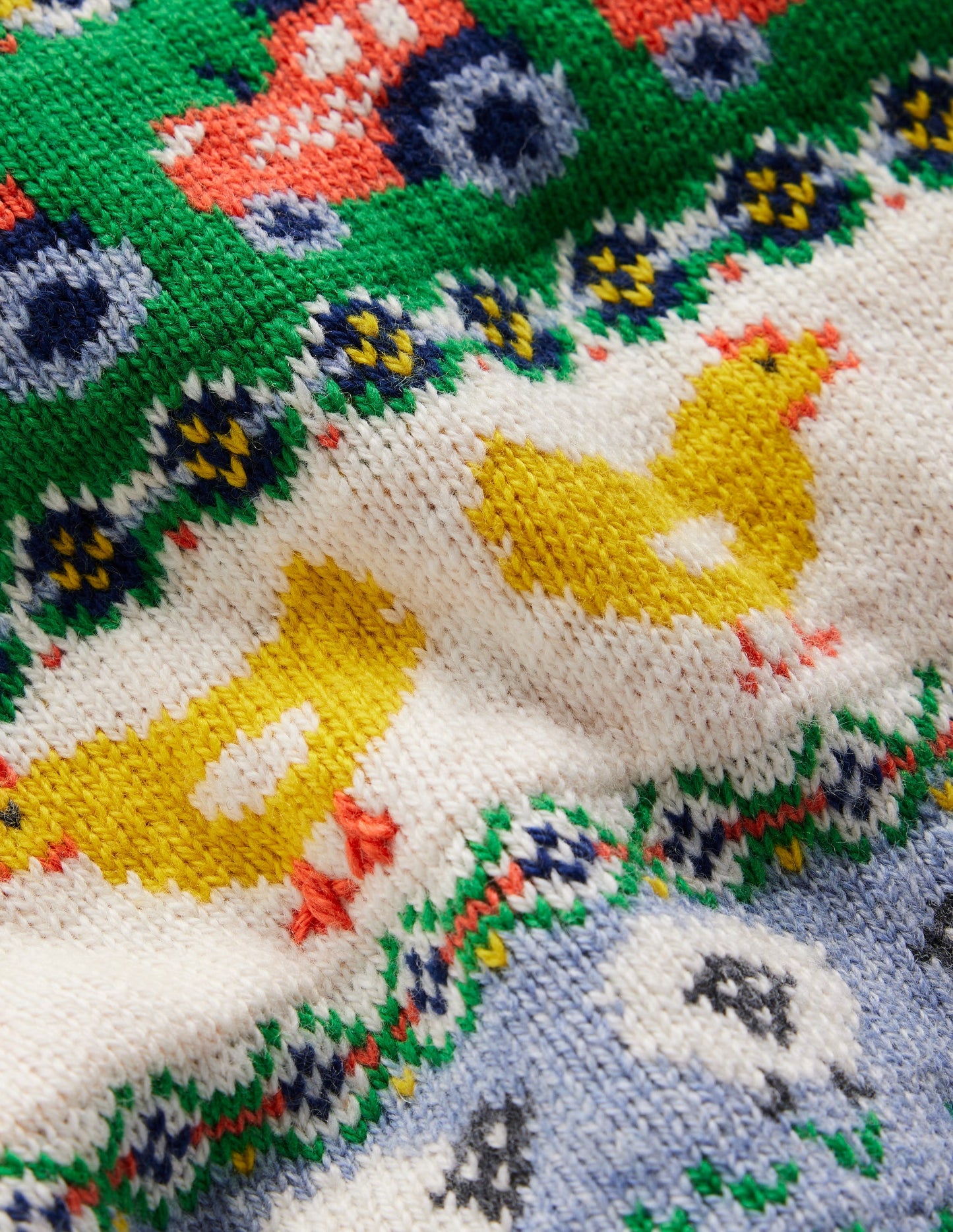 Fair isle Jumper-Multi Easter Fair Isle