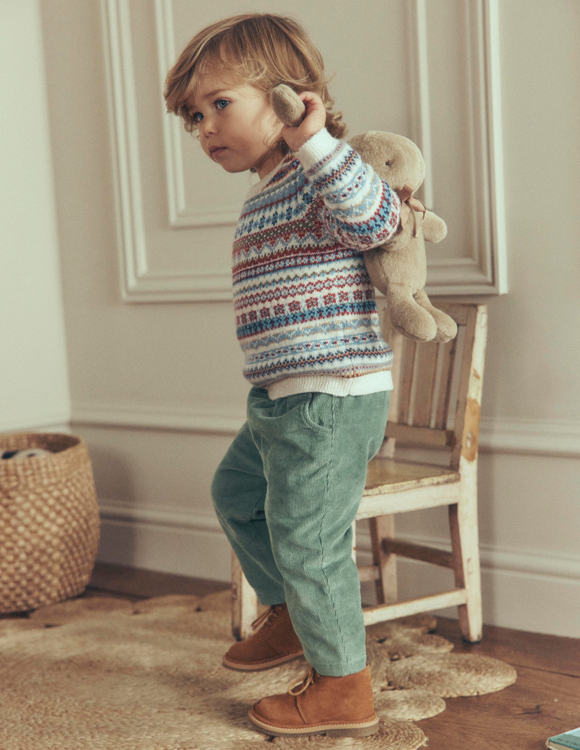 Fair isle Jumper-Multi Soft Fair Isle-2